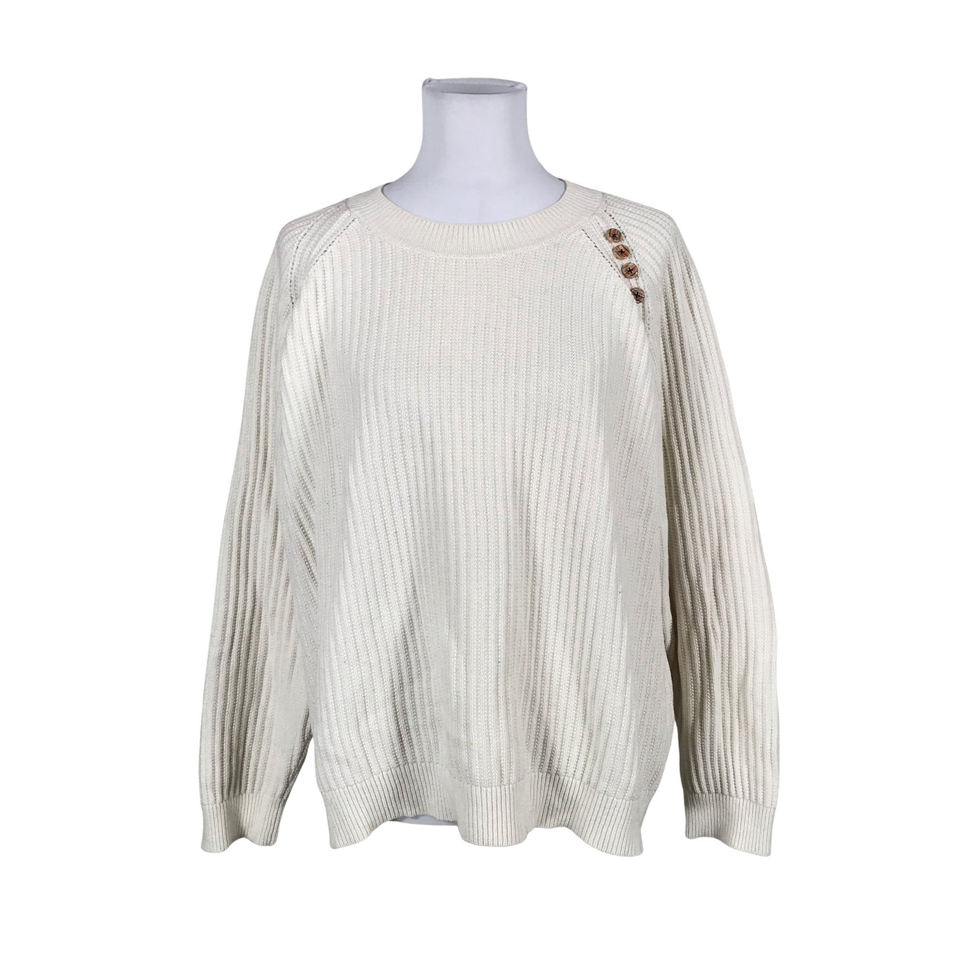 Unisex Filippa K. - Sweater, size 40 - Natural white (1)