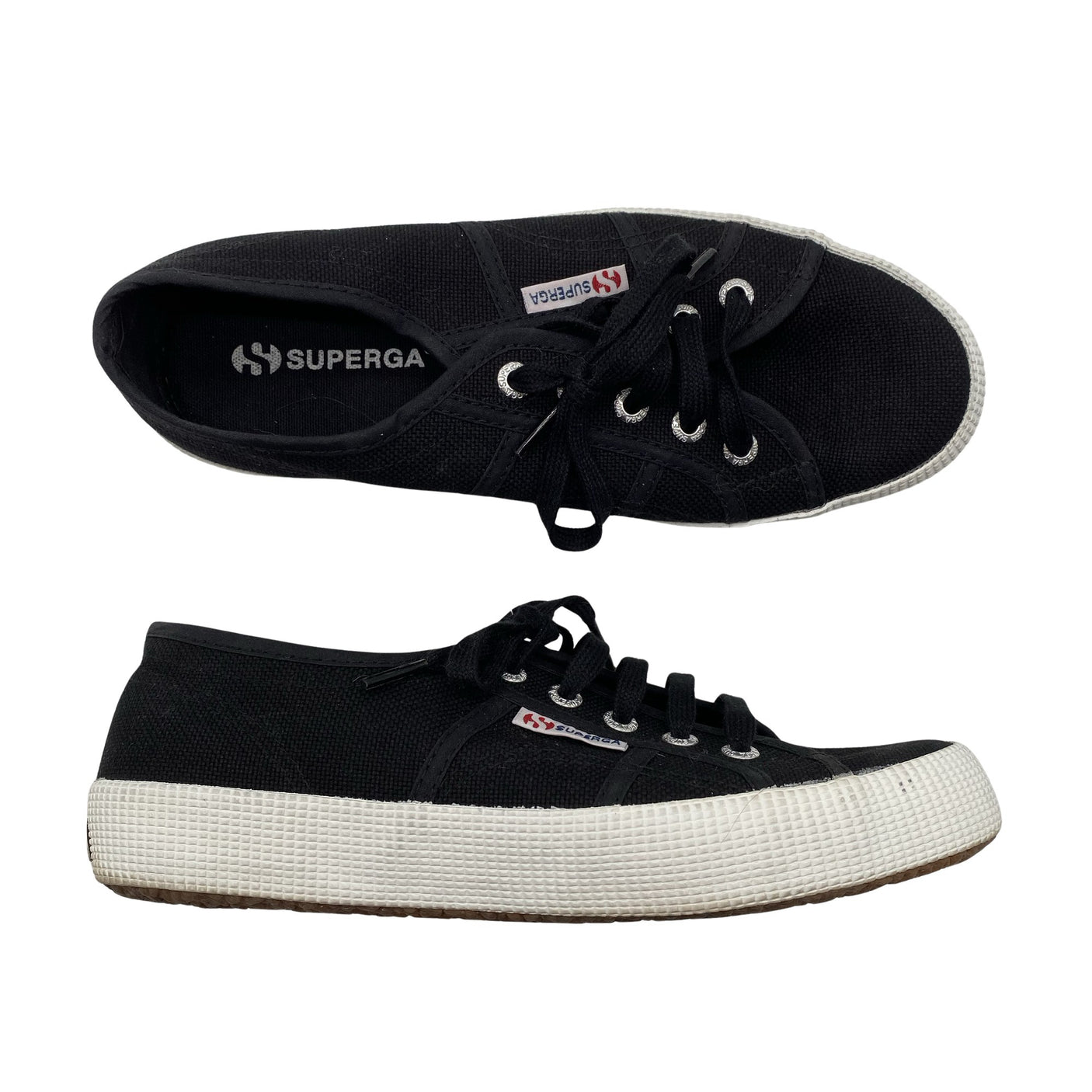 Unisex Superga - Casual sneakers, size 38 - Black (1)