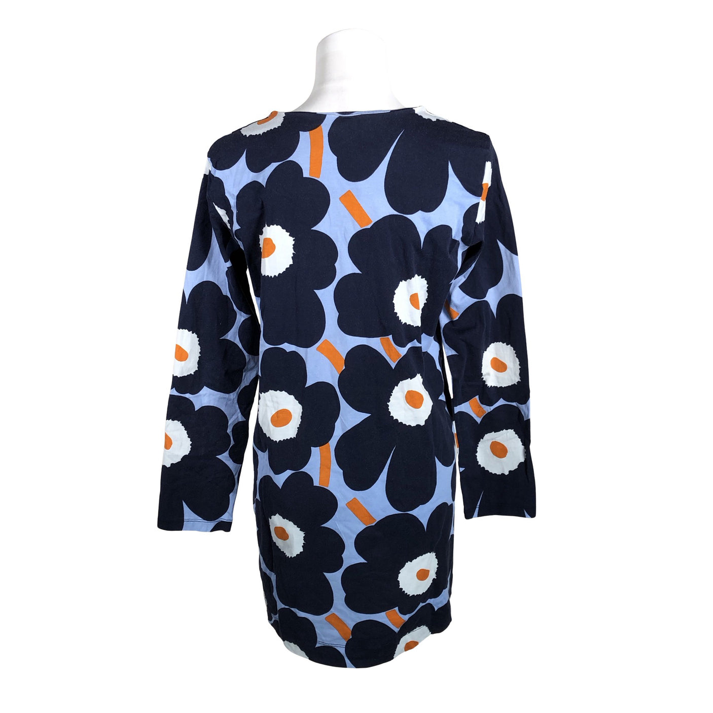 Unisex Marimekko - Tricot dress, size 38 - Blue (2)