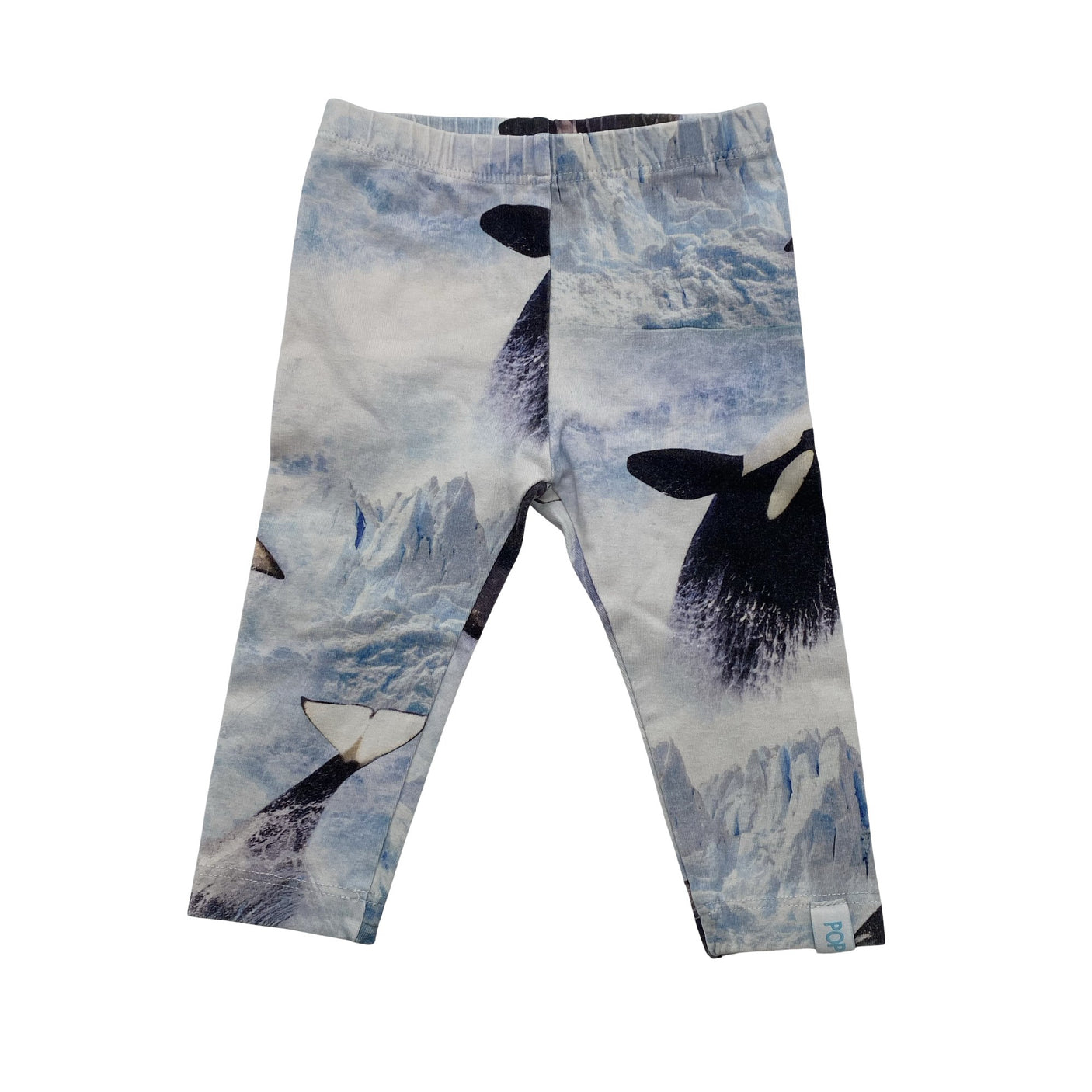 Unisex Pop & Co Helsinki - Leggings, size 56 - 62 - Light blue (1)