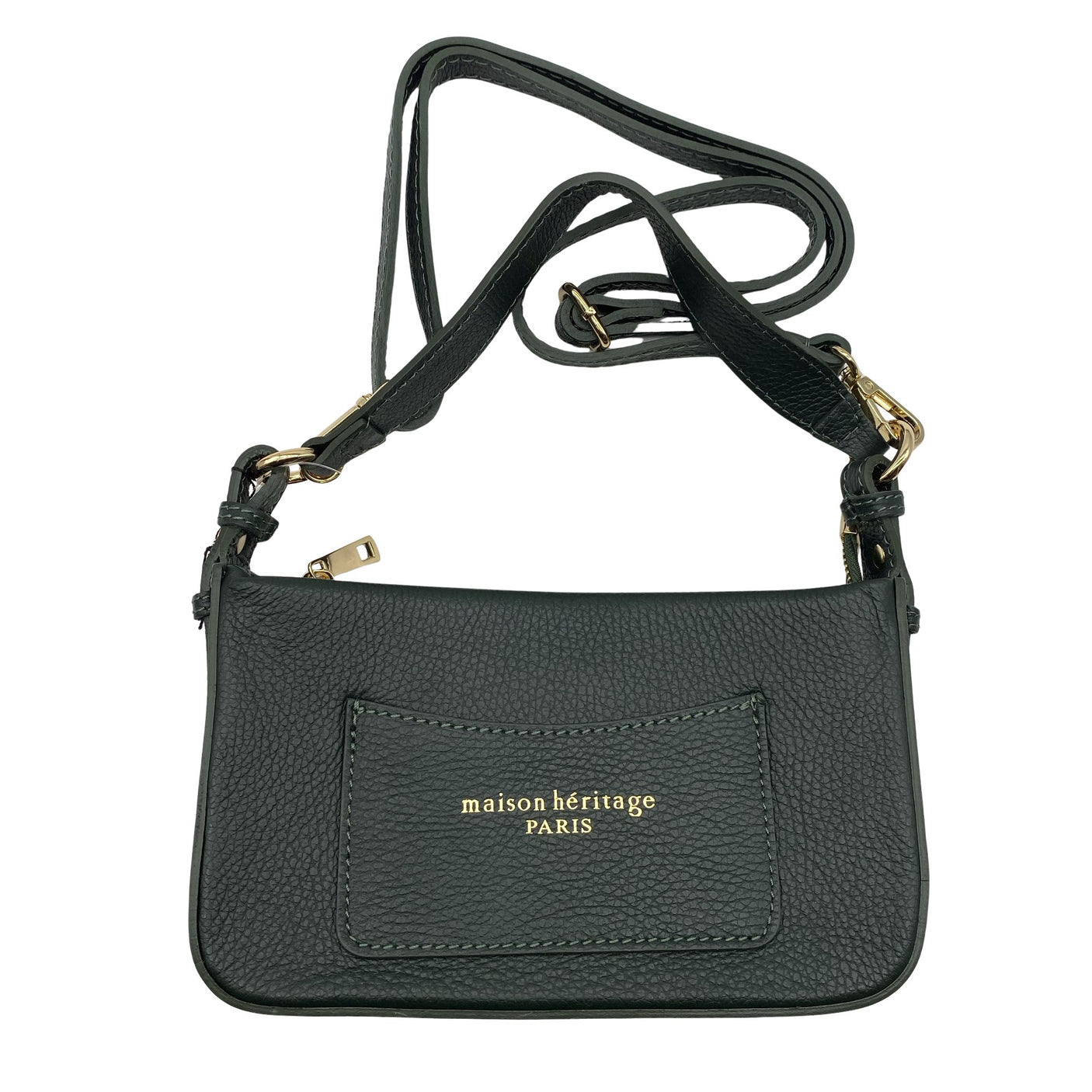 Unisex Maison Héritage - Shoulder bag, size Midi - Green (1)