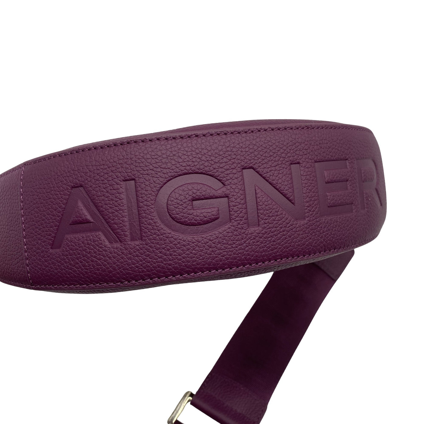 Unisex Aigner - Shoulder bag, size Midi - Violet (3)