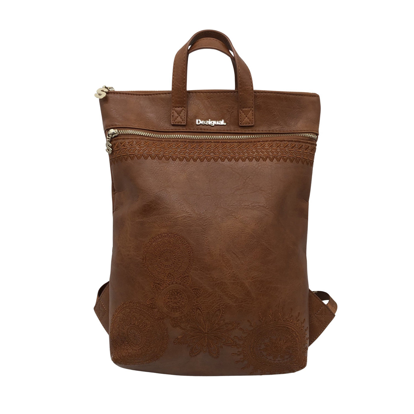 Unisex Desigual - Backpack, size Ei kokoa - Brown (1)