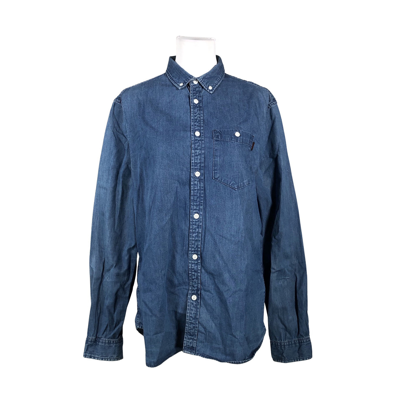 Unisex Crocker - Denim shirt, size 38 - Blue (1)