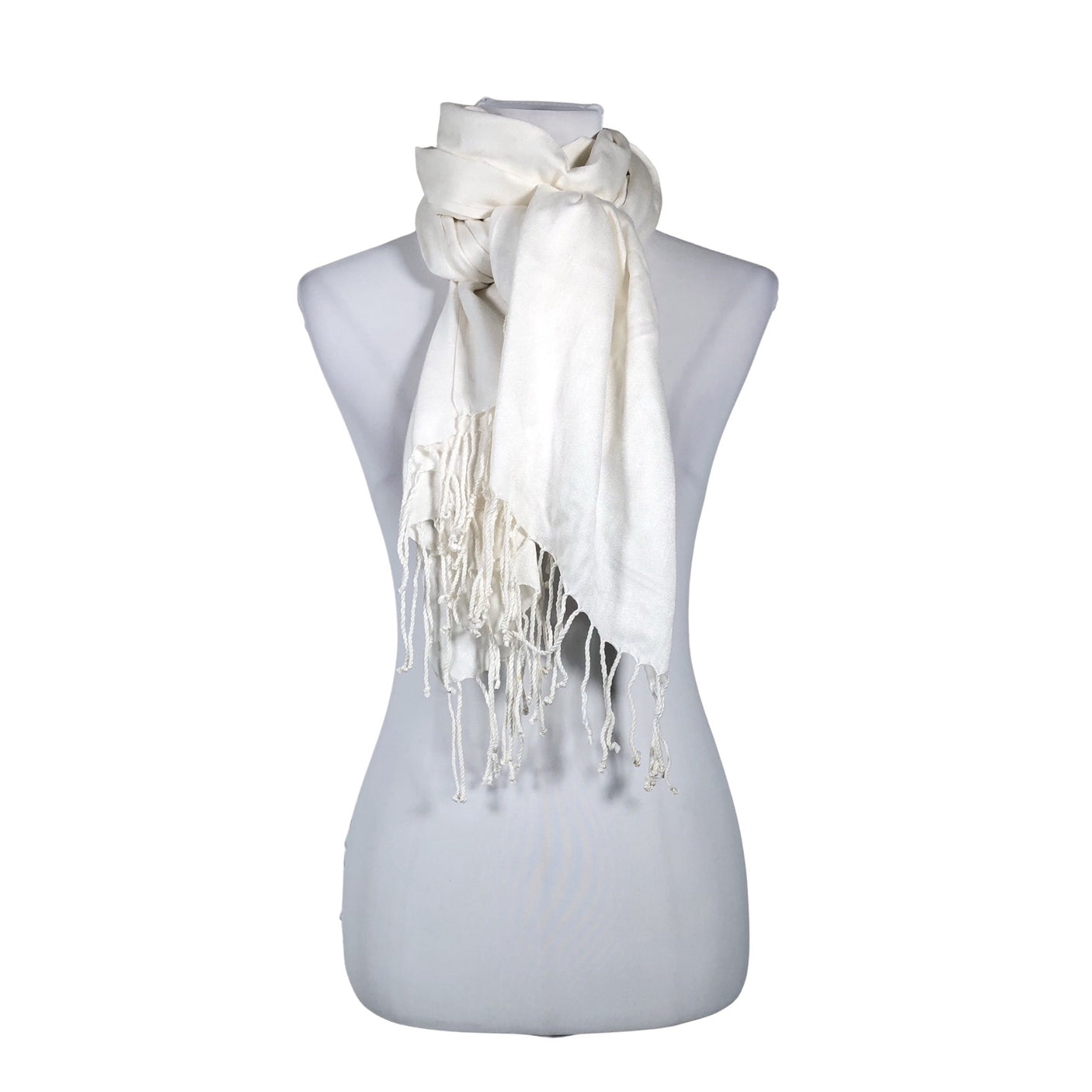 Unisex Punt Roma - Scarf, size Maxi - White (1)