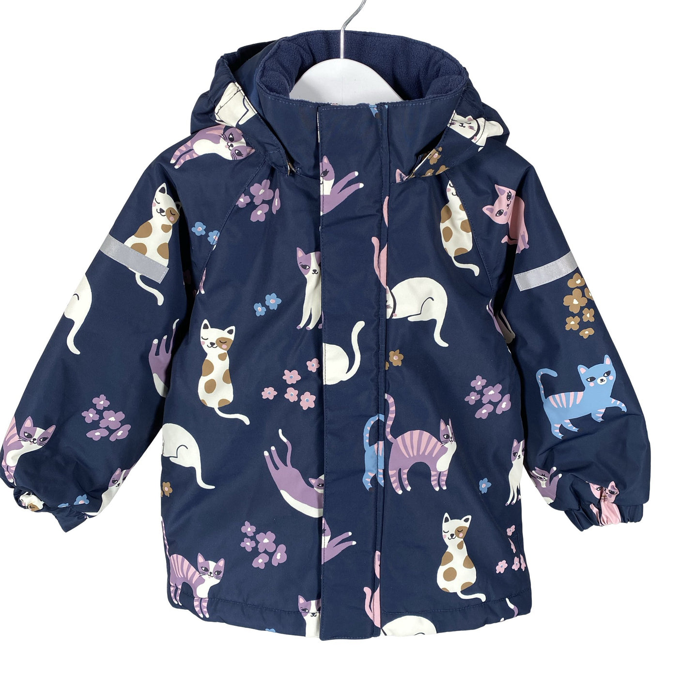 Unisex Lindex - Winter jacket, size 98 - 104 - Blue (1)