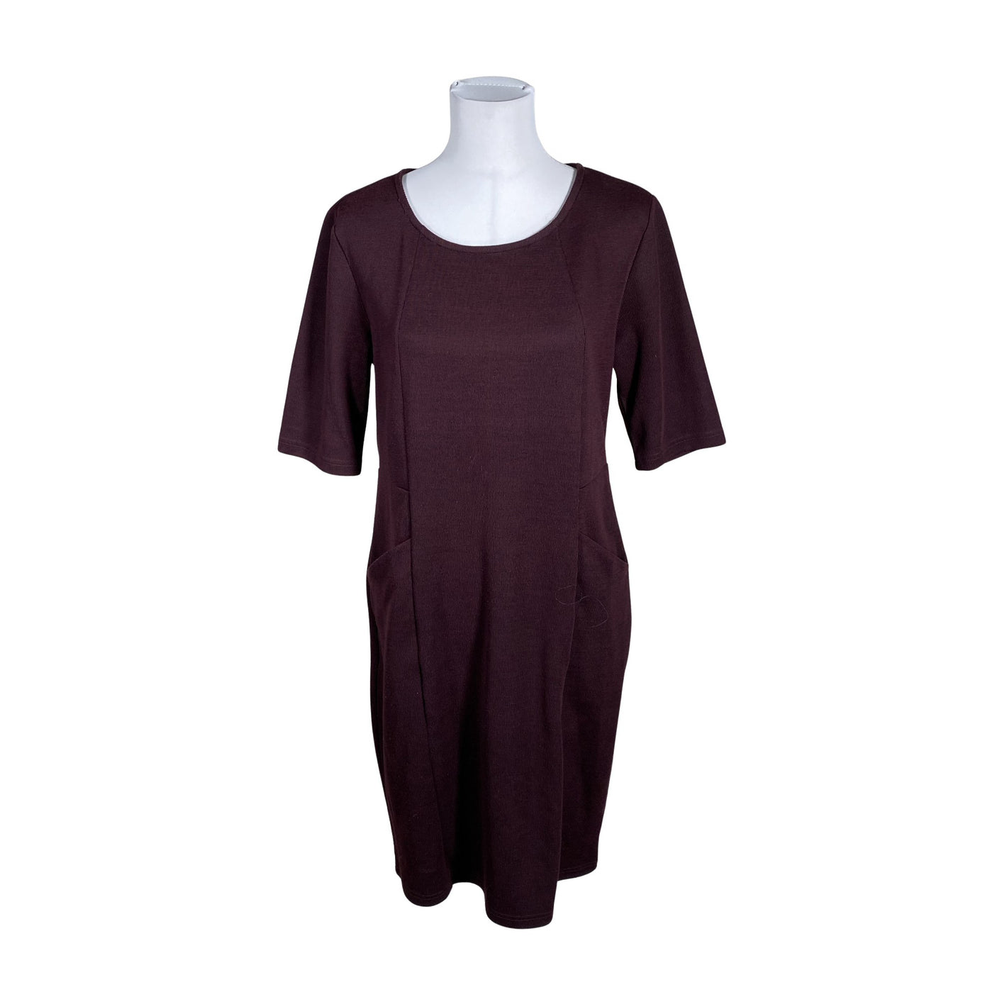 Unisex b.Young - Tricot dress, size 40 - Wine red (1)