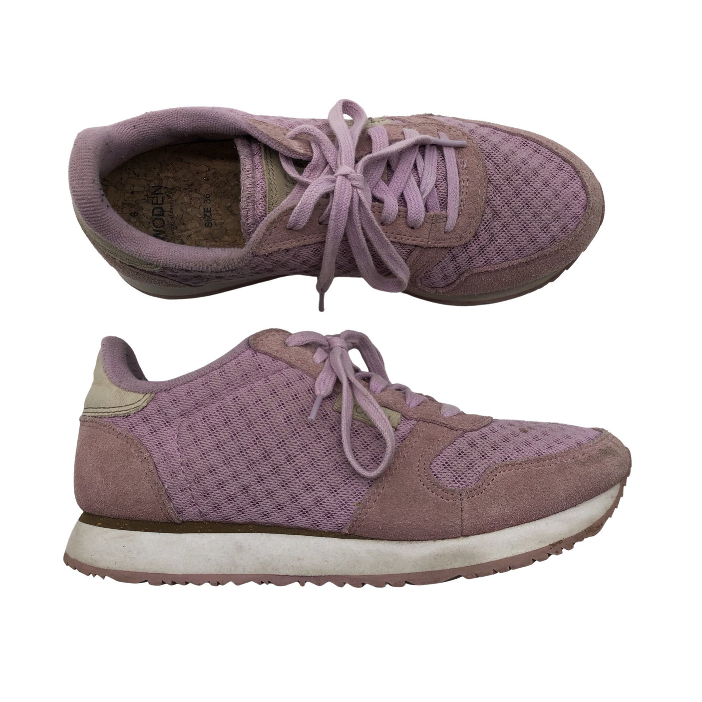 Unisex Woden - Casual sneakers, size 36 - Light pink (1)