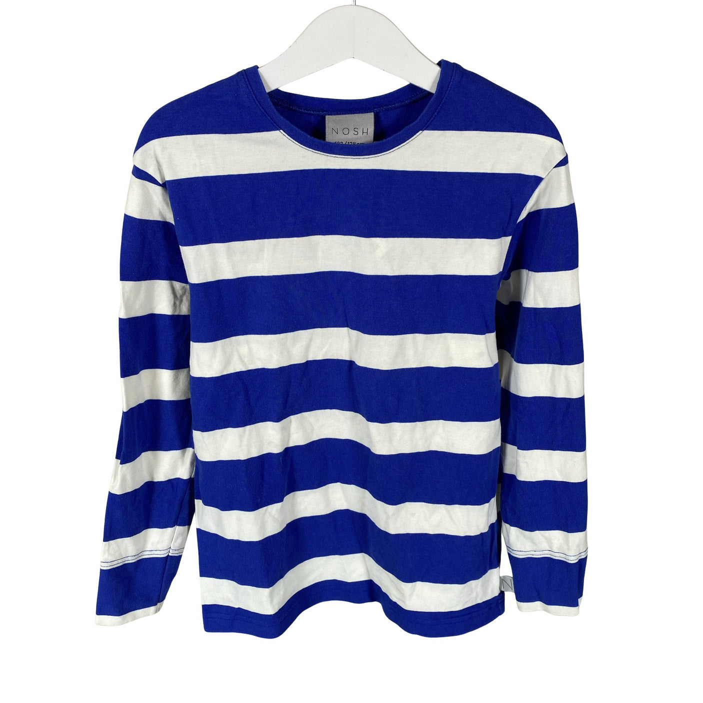 Unisex NOSH - Tricot shirt, size 122 - 128 - Blue (1)