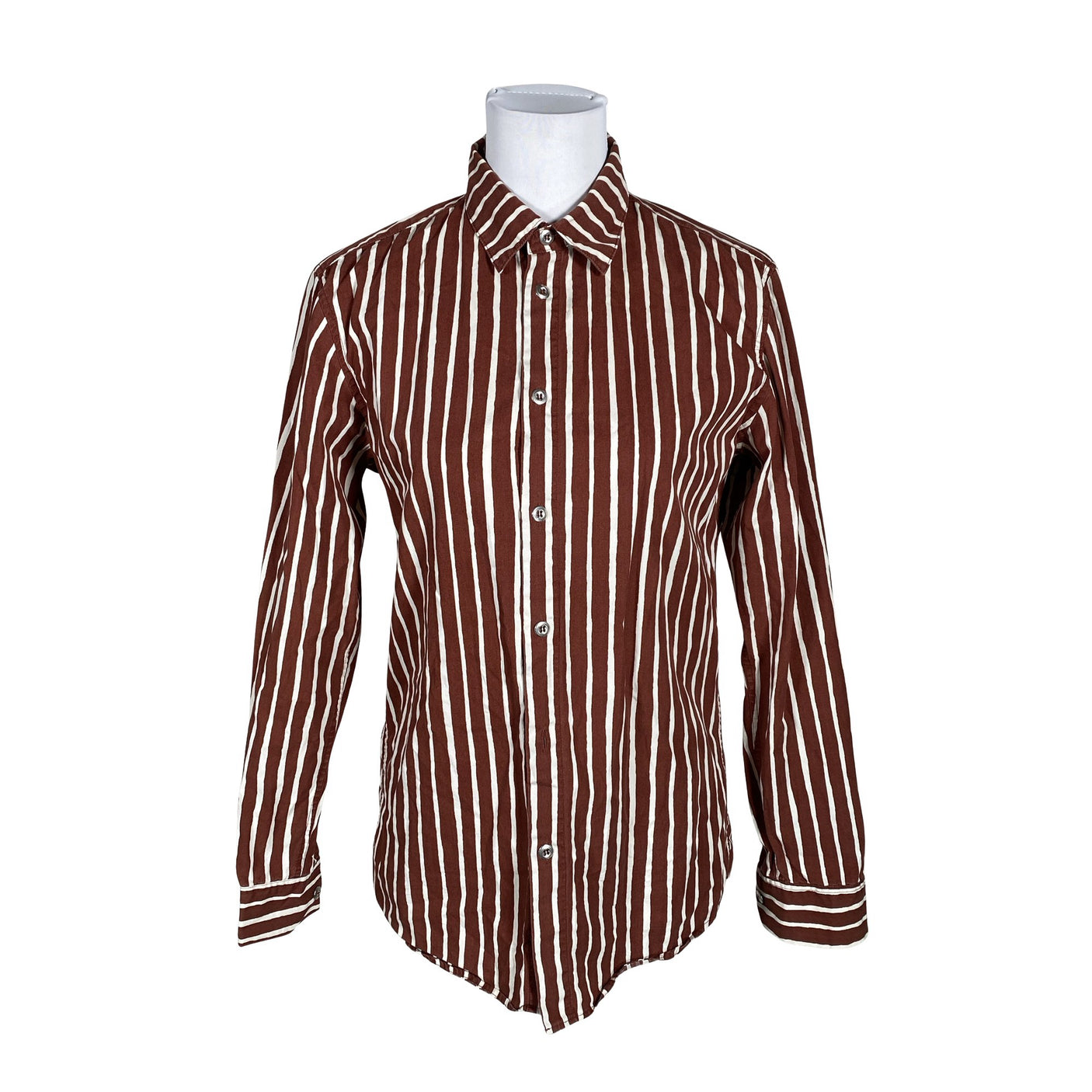 Unisex Marimekko - Collared shirt, size 36 - Brown (1)