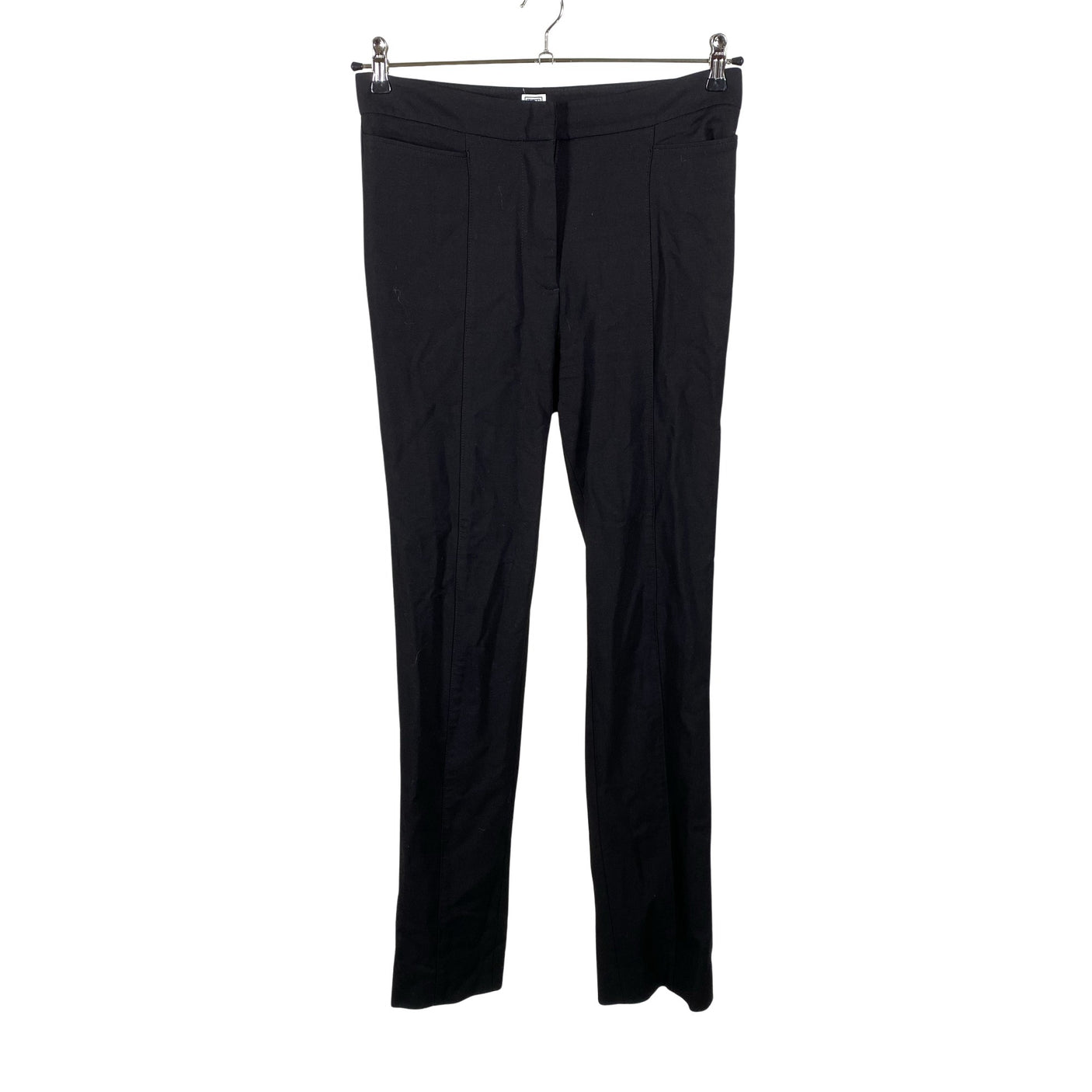 Unisex toteme - Straight leg trousers, size 38 - Black (1)