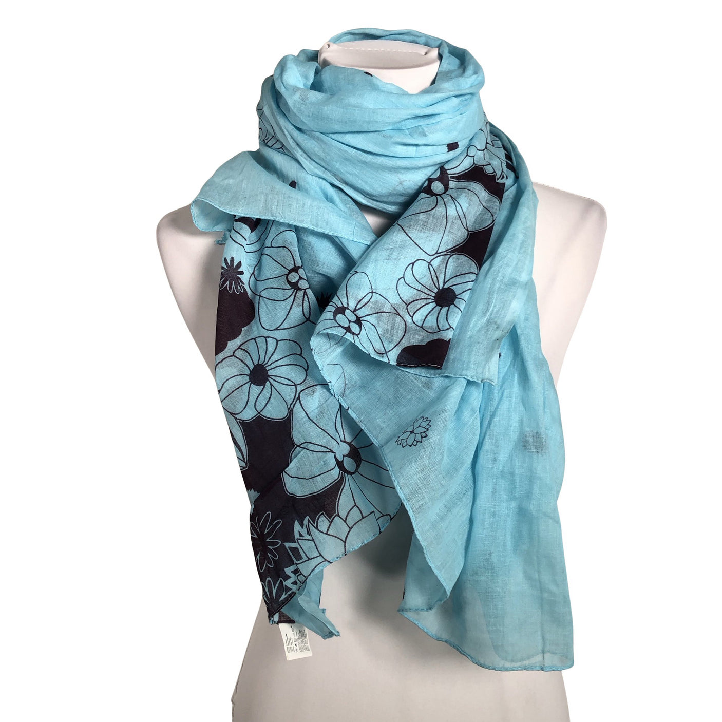 Unisex LBVYR - Scarf, size Maxi - Blue (1)