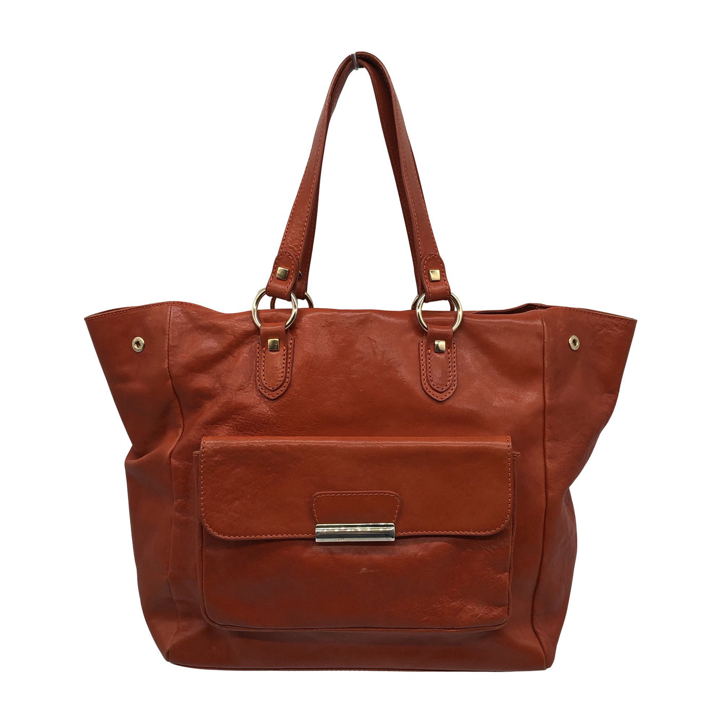 Unisex Massimo Dutti - Handbag, size Maxi - Orange (1)