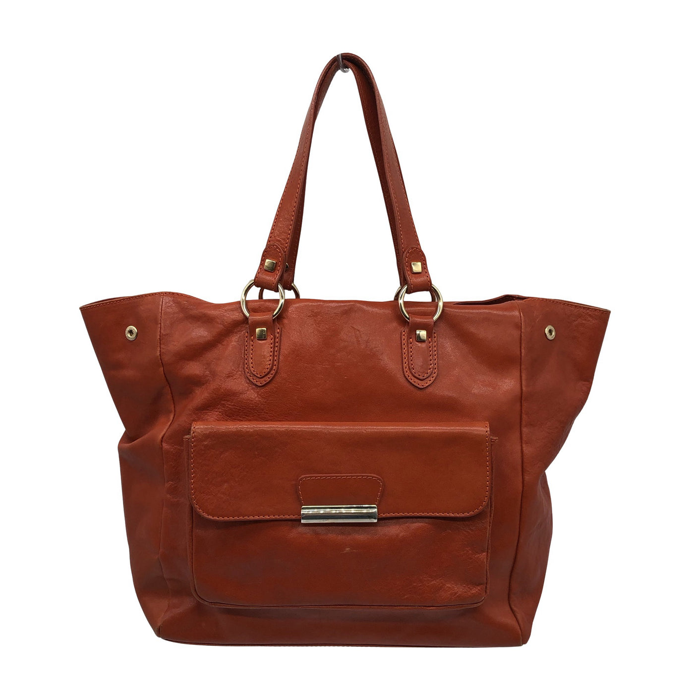 Unisex Massimo Dutti - Handbag, size Maxi - Orange (4)