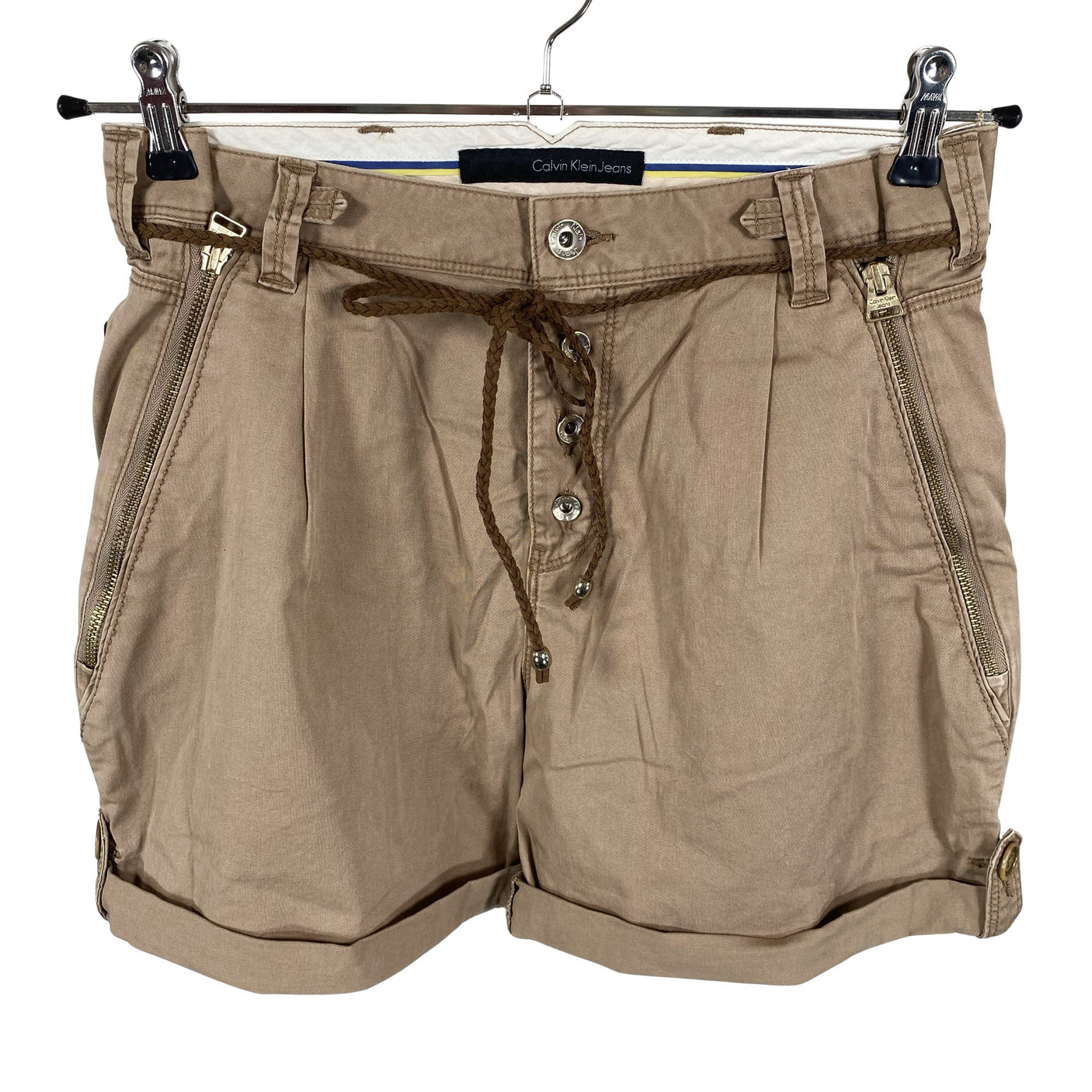 Unisex Calvin Klein Jeans - Shorts, size W29 - Brown (1)