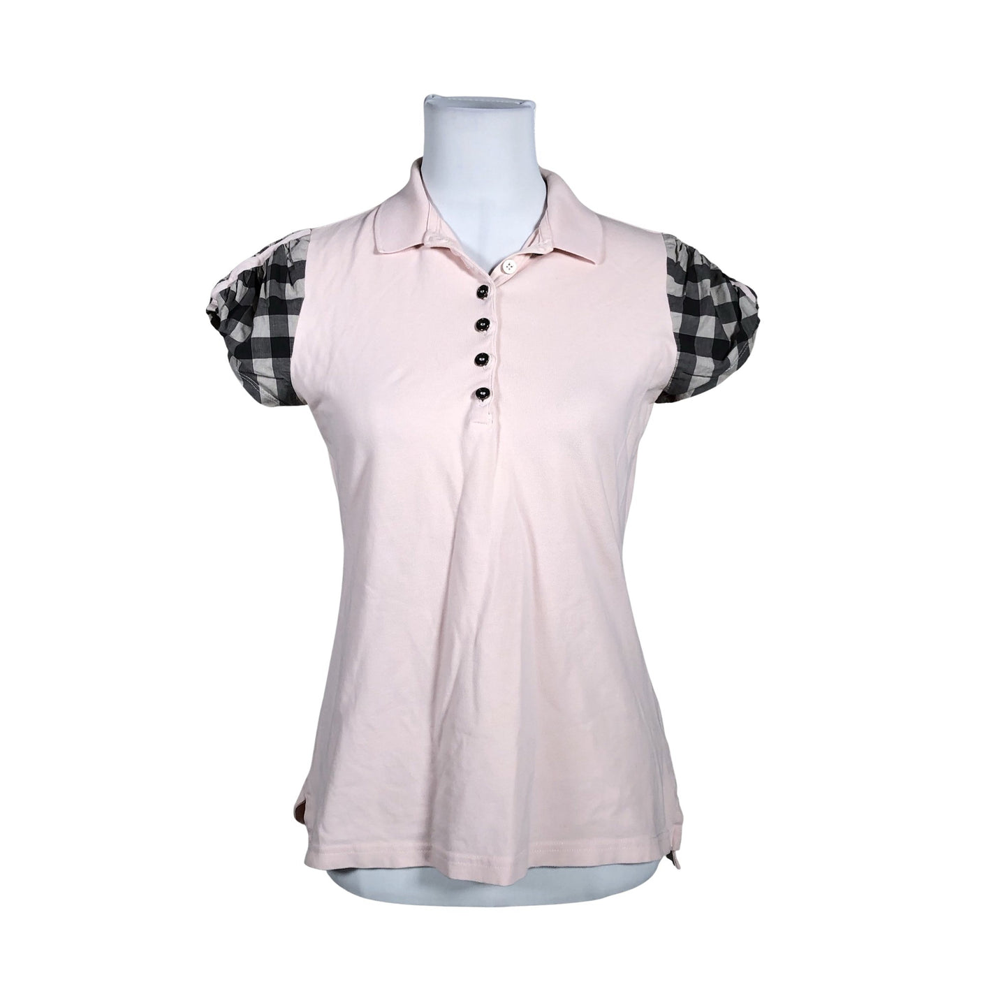 Unisex Burberry Brit - Polo shirt, size 40 - Light pink (1)