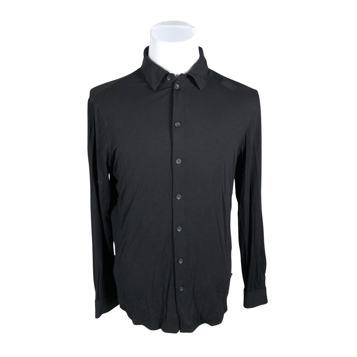 Unisex Armani Collezioni - Tricot shirt, size M - Black (1)