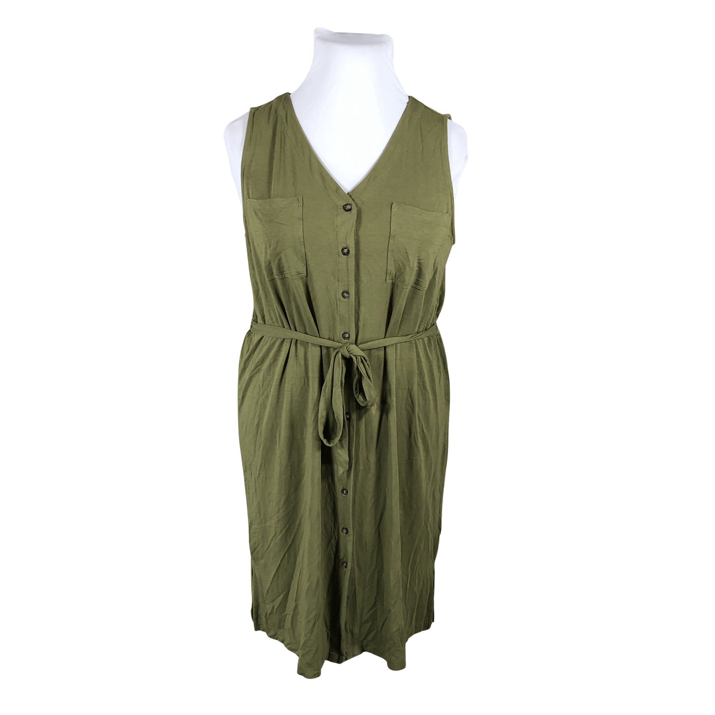 Unisex Tahari - Tricot dress, size 42 - Green (1)