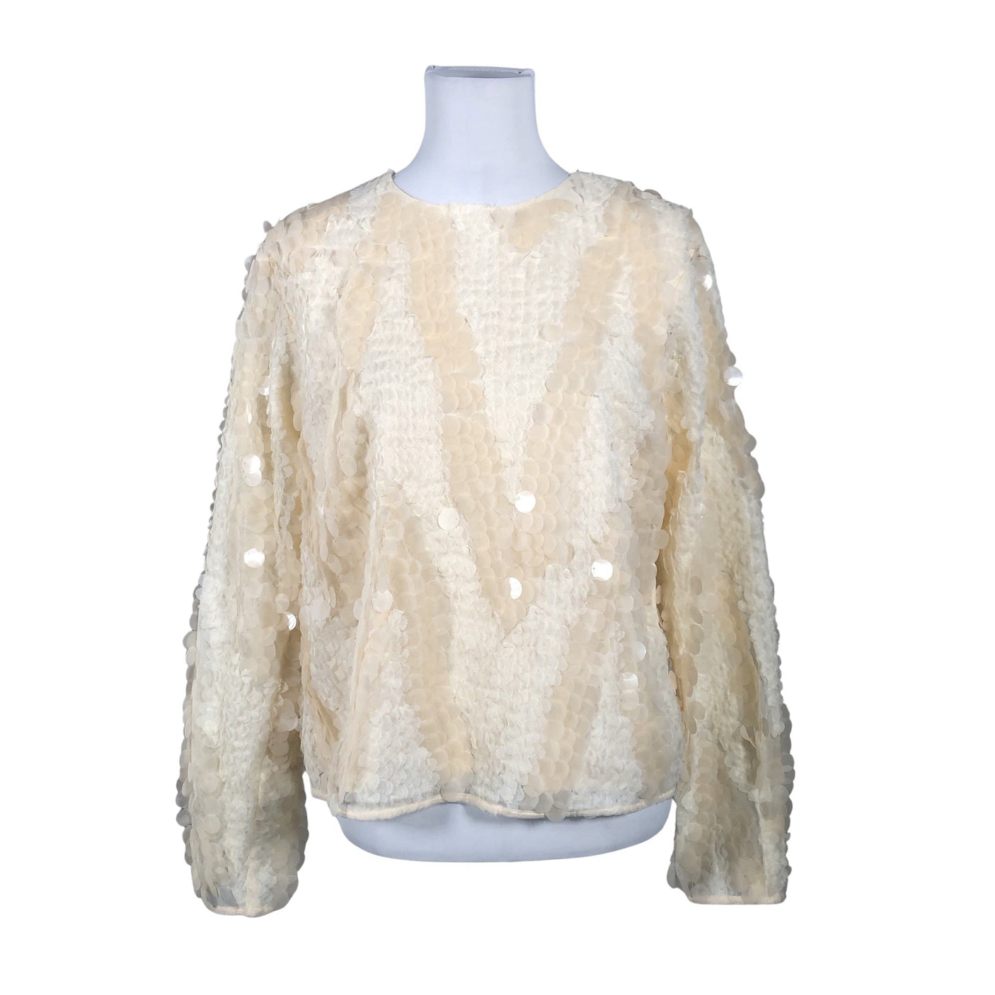 Unisex Second Female - Party shirt, size 38 - Natural white (1)