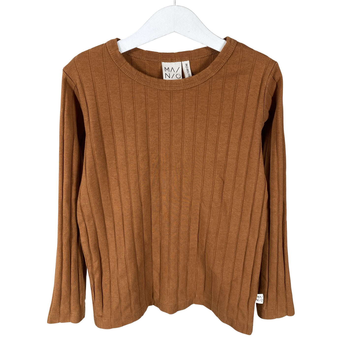 Unisex Mainio - Tricot shirt, size 122 - 128 - Brown (1)