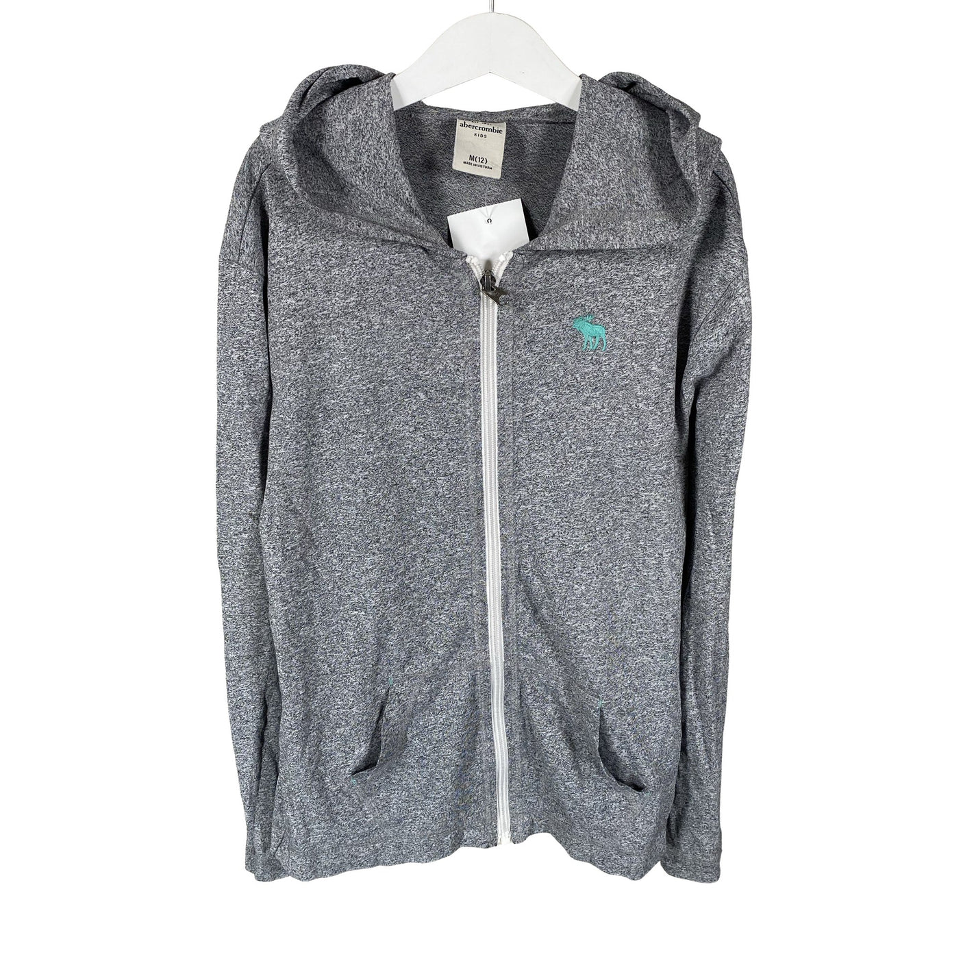 Unisex Abercrombie&Fitch - Hoodie, size 146 - 152 - Gray (1)