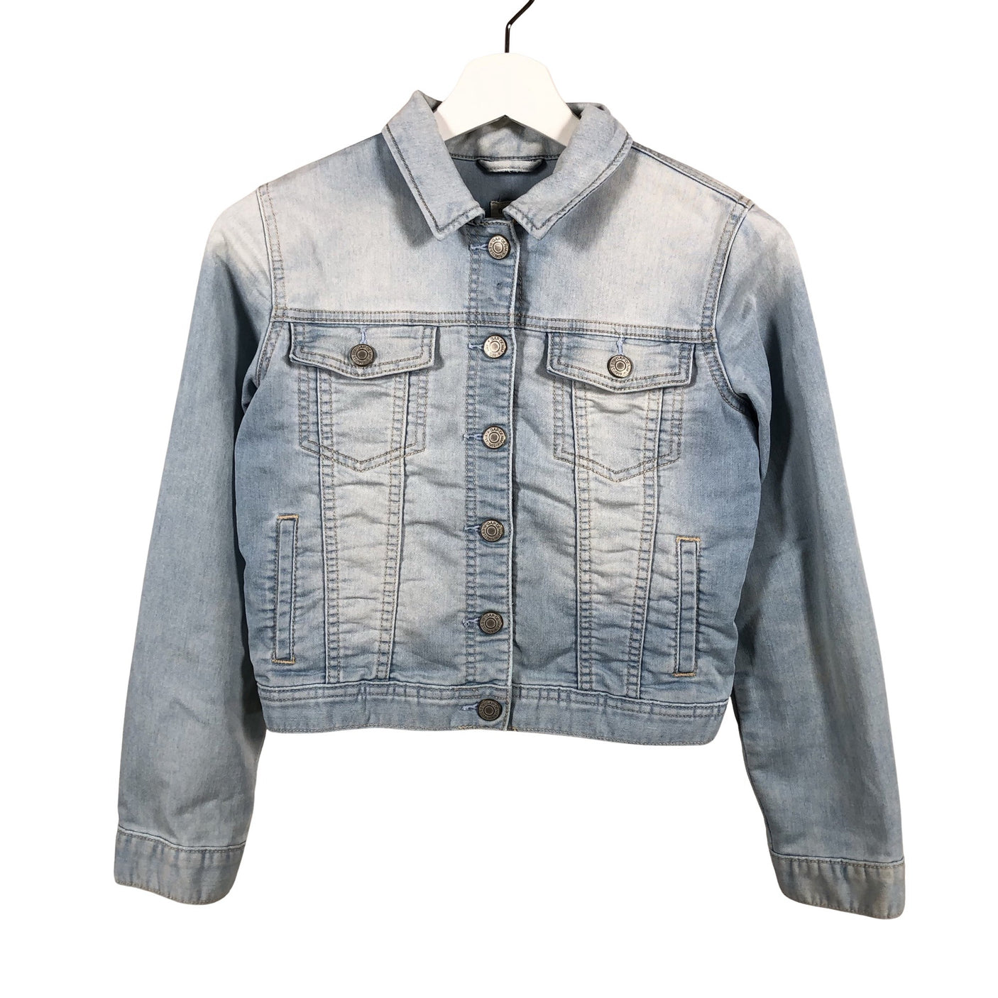 Unisex Gap - Denim jacket, size 152 - 158 - Light blue (1)