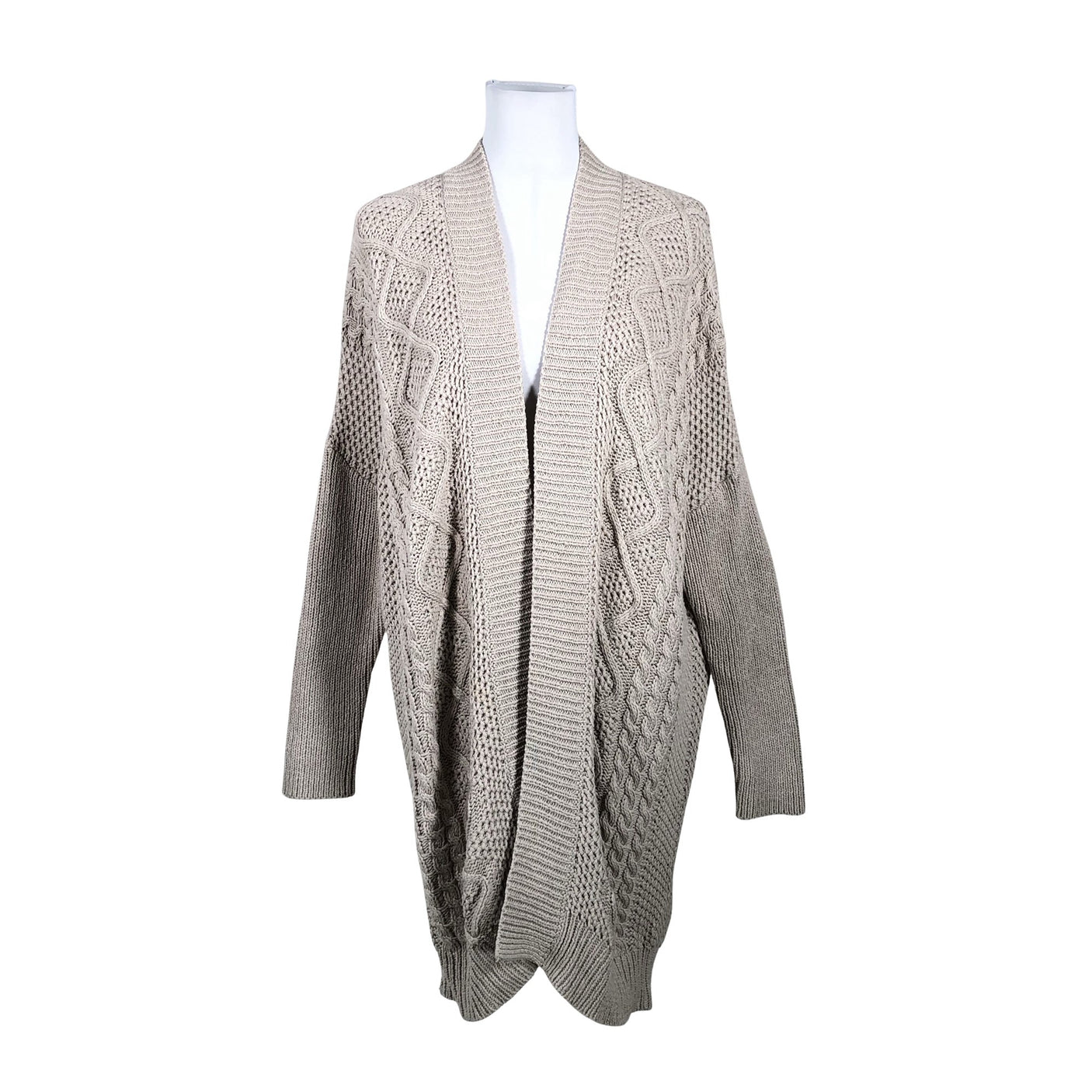 Unisex Part two - Cardigan, size 40 - Beige (1)