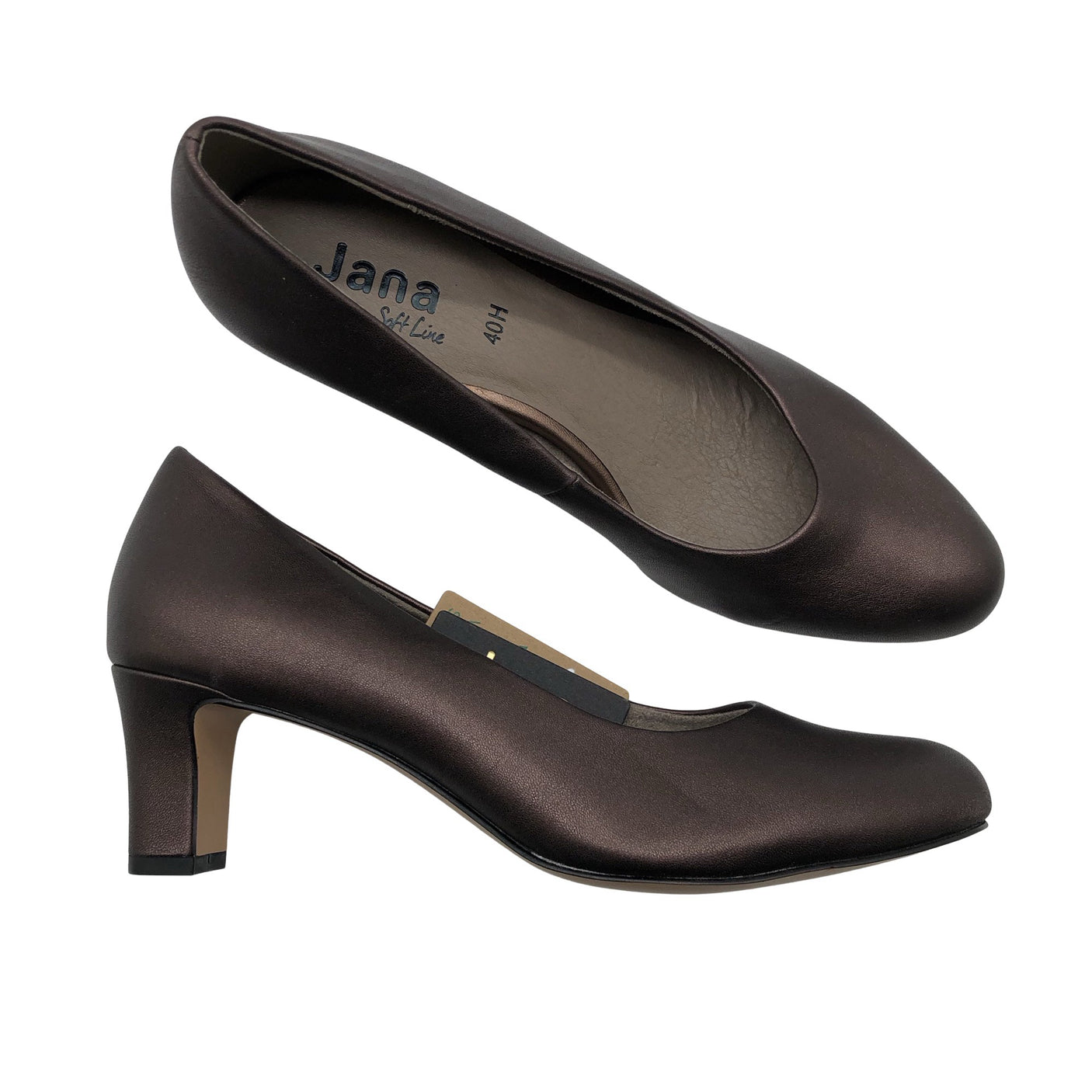 Unisex Jana - High heels, size 40 - Brown (1)