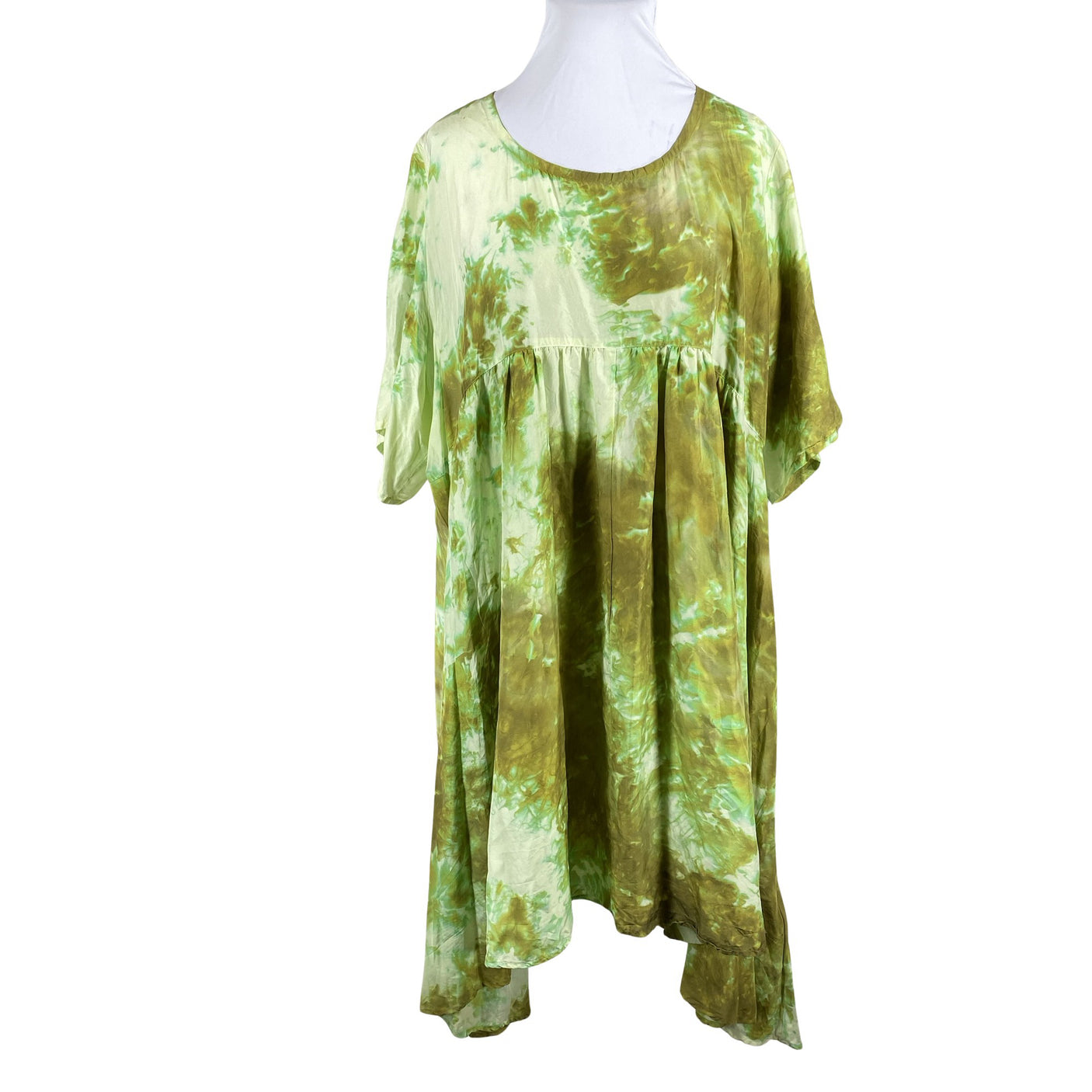 Unisex Cocon.Commerz Privatsachen - Schiffon dress, size 44 - Green (1)