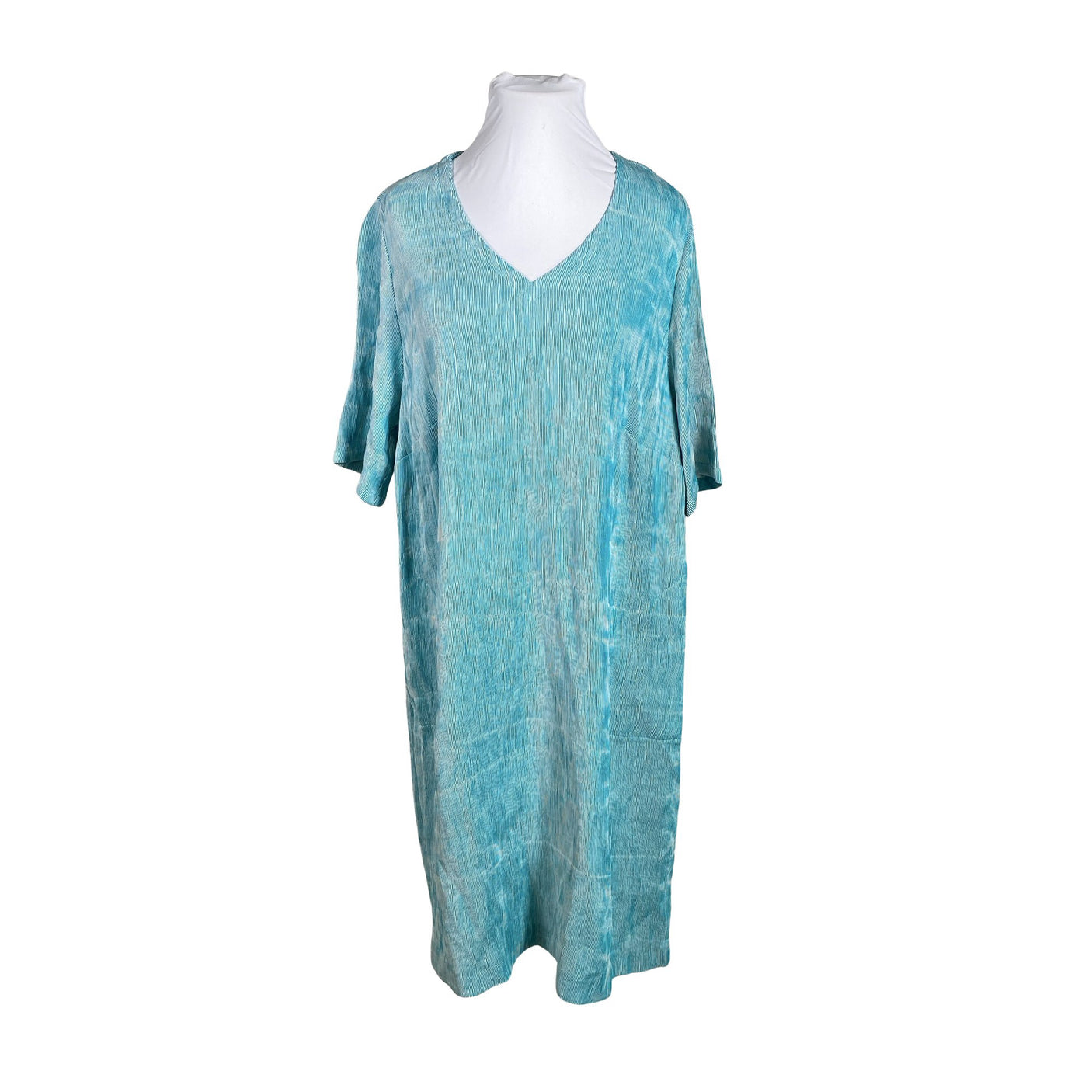 Unisex Ulla Popken - Dress, size 56 - Blue (1)