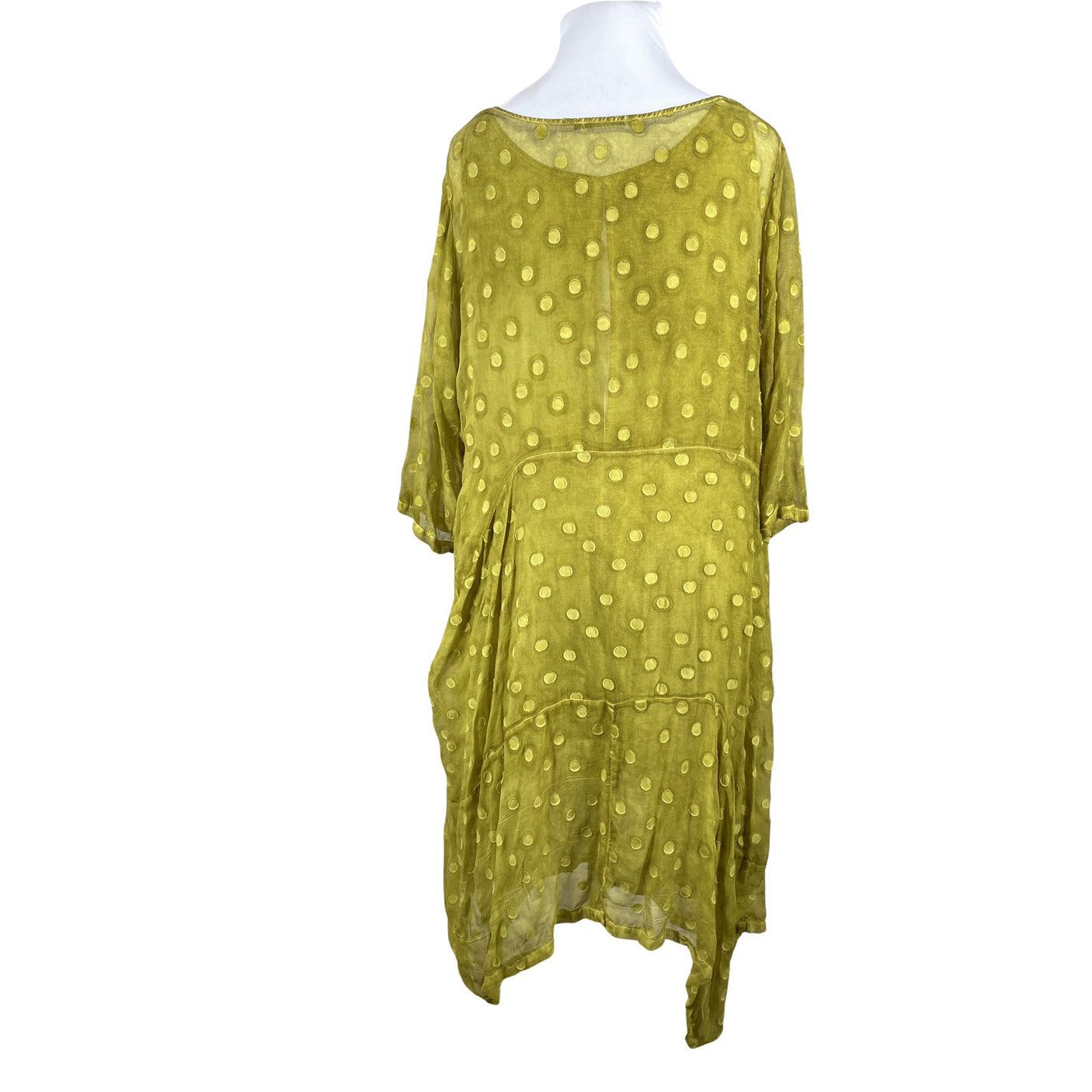 Unisex Grizas - Schiffon dress, size 44 - Green (2)