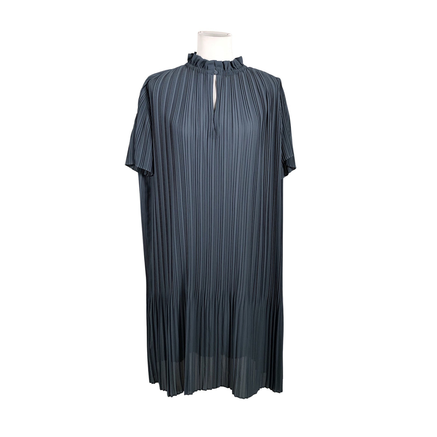 Unisex Samsoe&Samsoe - Schiffon dress, size 32 - Blue (1)