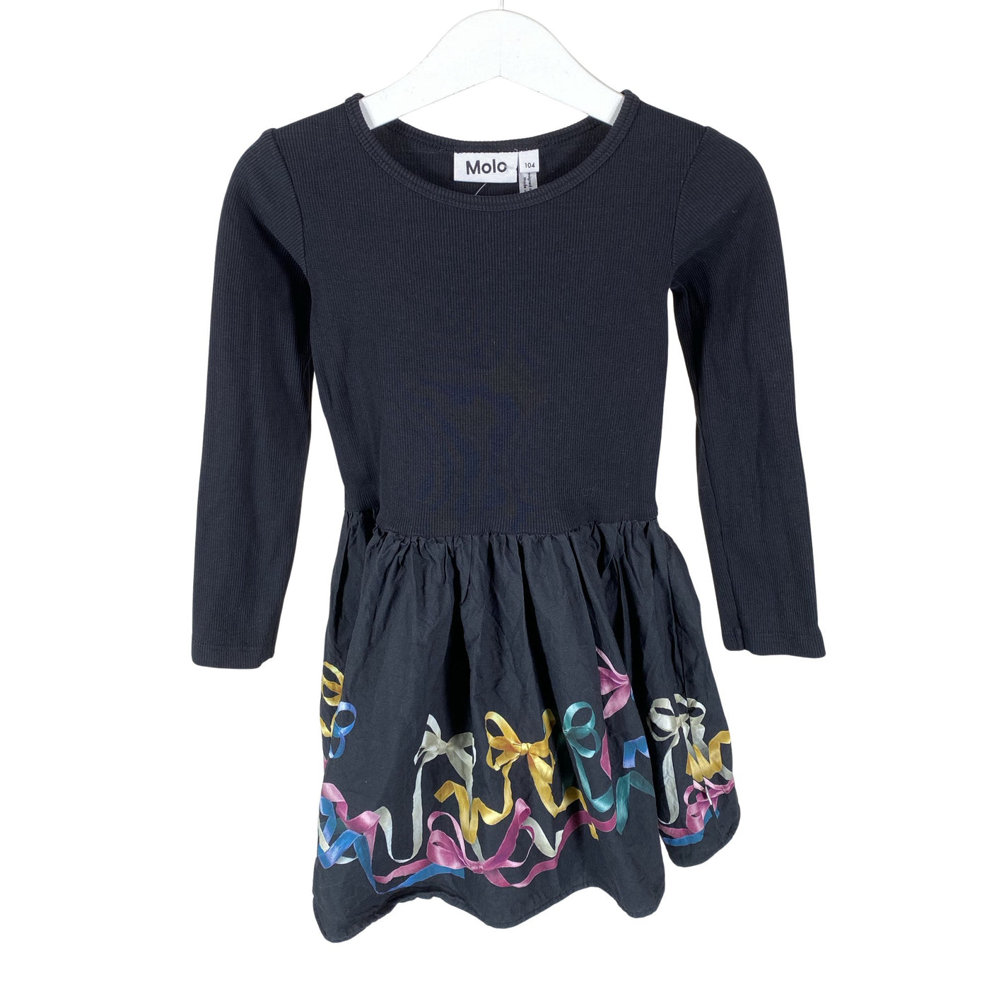 Unisex Molo Kids - Tricot dress, size 98 - 104 - Black (1)
