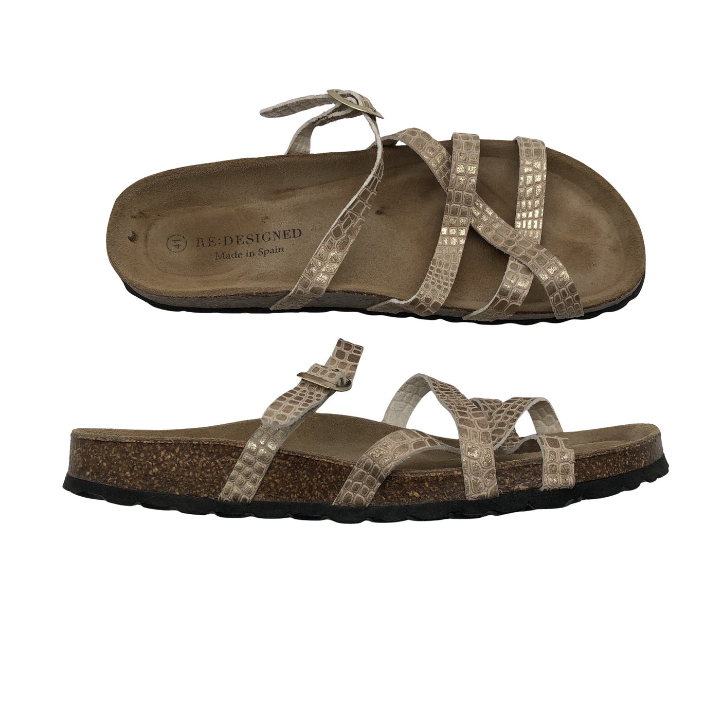 Unisex Re:Designed - Sandals, size 41 - Beige (1)