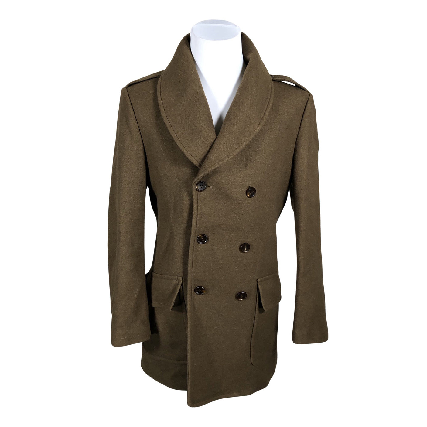 Unisex Varusteleka - Wool coat, size L - Brown (1)