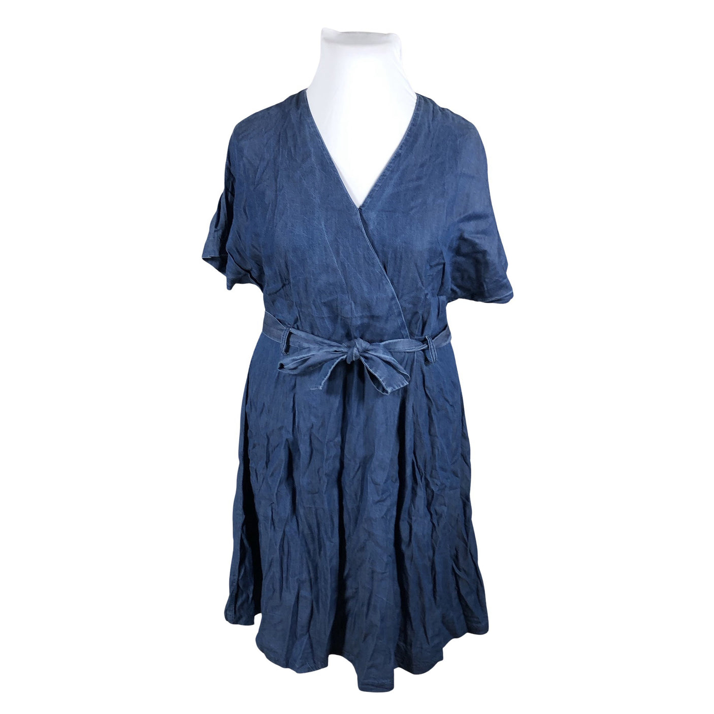 Unisex Lindex - Denim dress, size 44 - Blue (1)