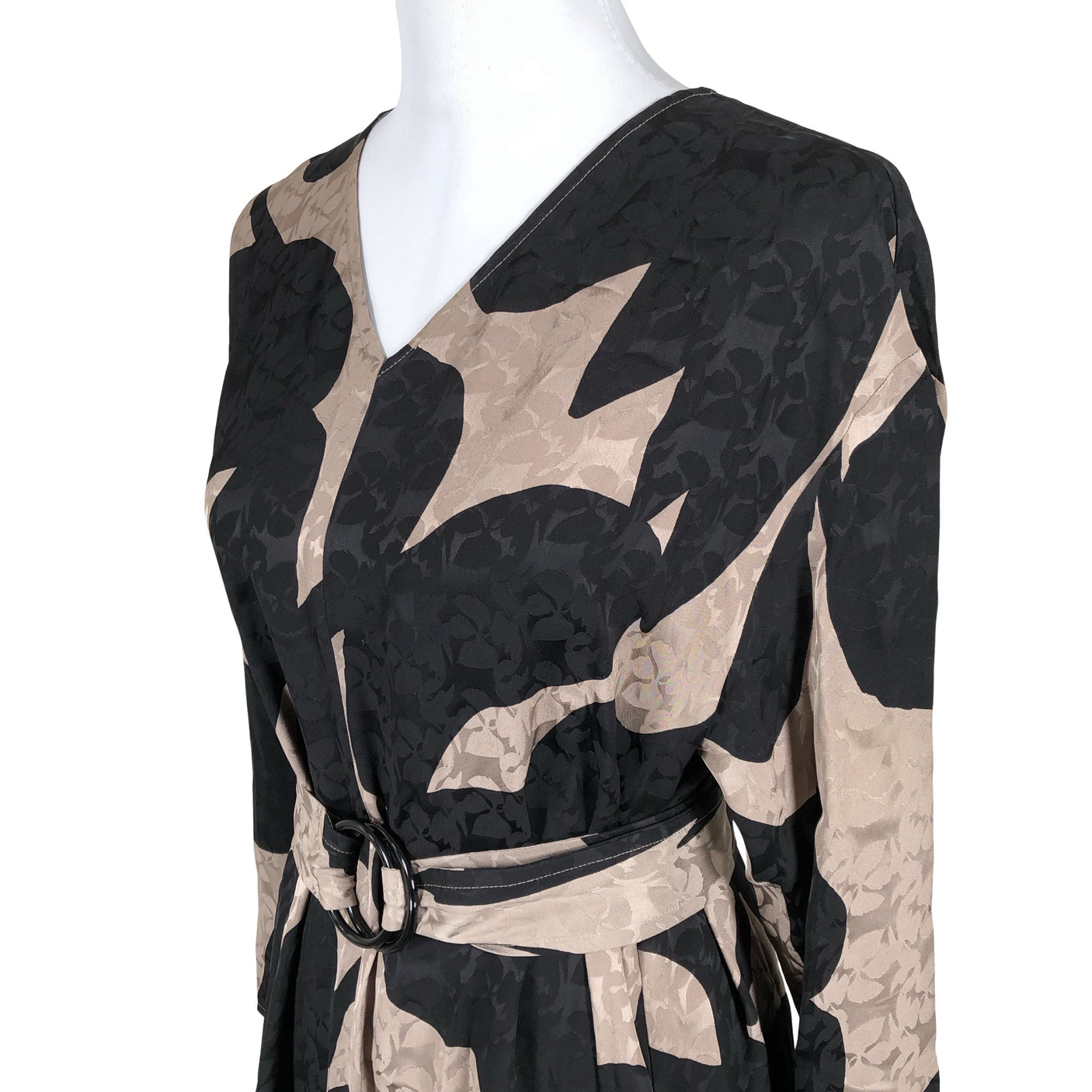 Unisex Marimekko - Schiffon dress, size 36 - Brown (3)