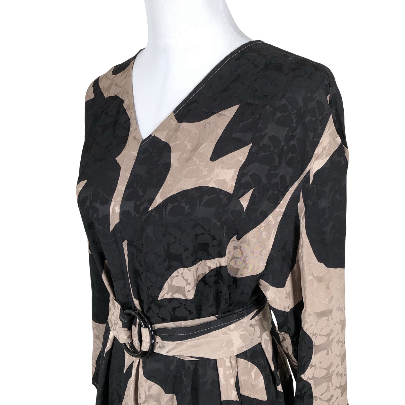 Unisex Marimekko - Schiffon dress, size 36 - Brown (4)