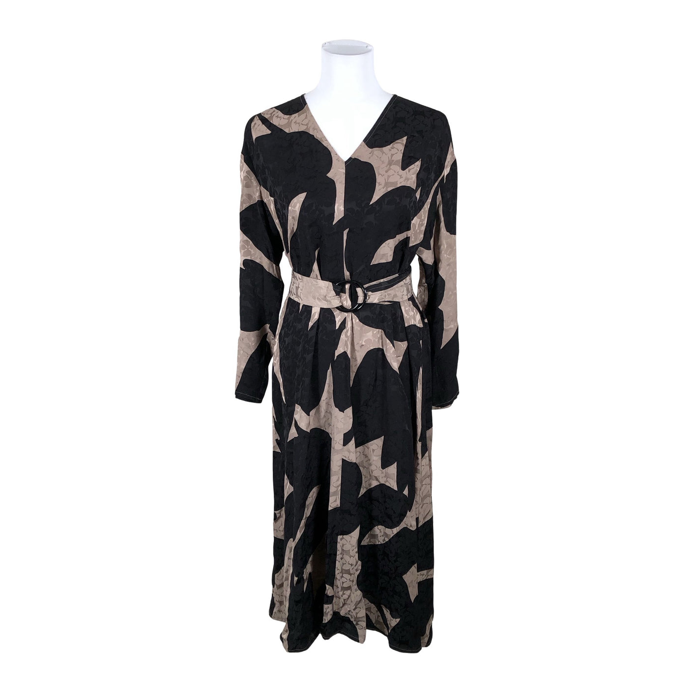 Unisex Marimekko - Schiffon dress, size 36 - Brown (2)