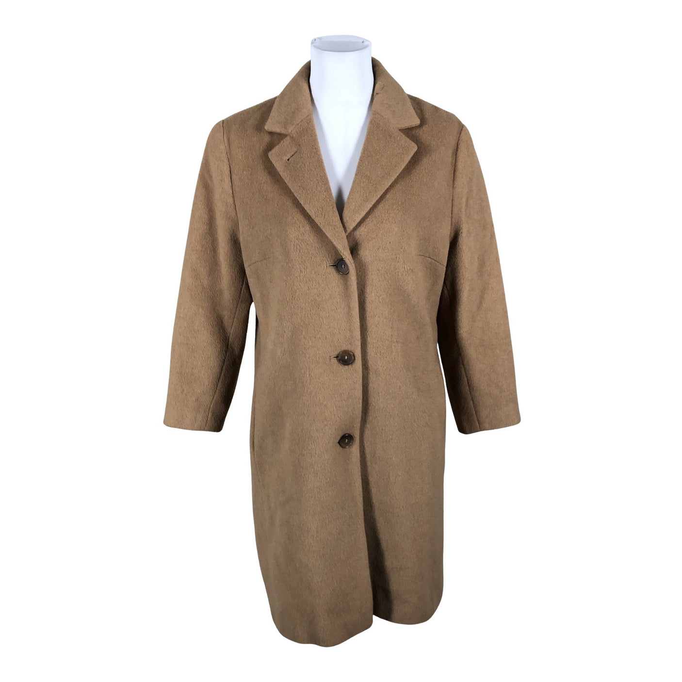 Unisex Creation Atelier - Wool coat, size 42 - Brown (1)