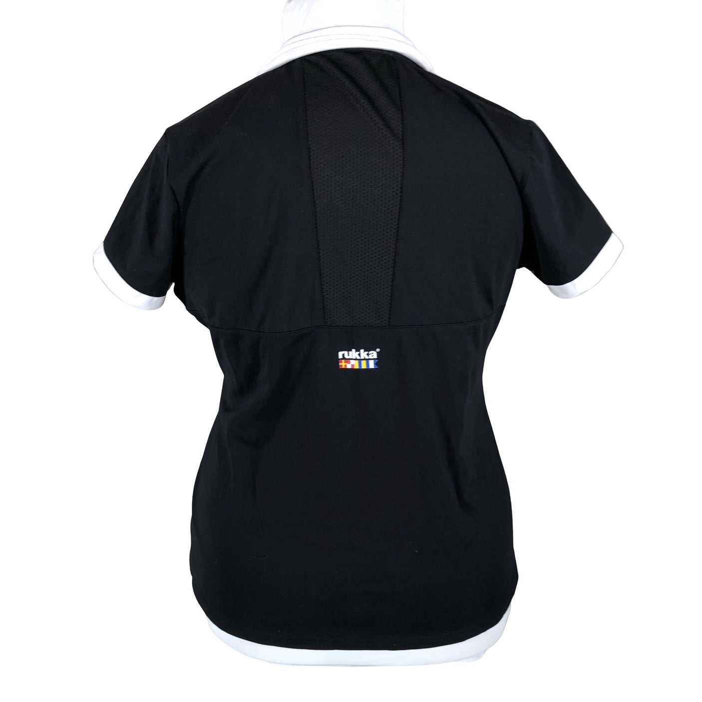 Unisex Rukka - Sports shirt, short sleeve, size 42 - Black (2)