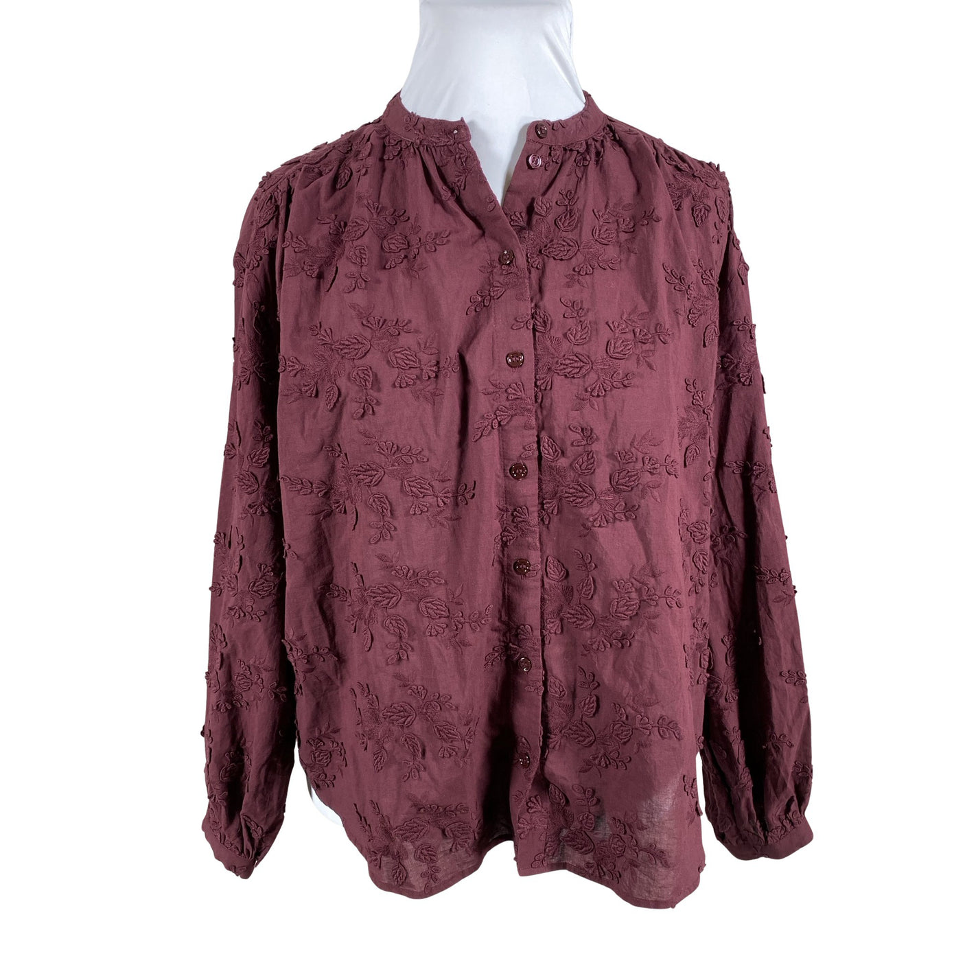 Unisex Emmy - Blouse, size 42 - Wine red (1)