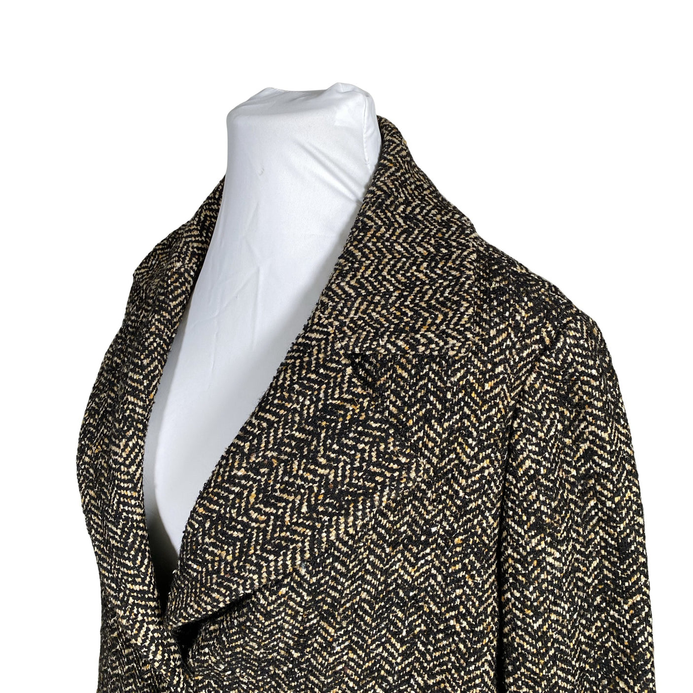 Unisex Sand - Wool coat, size 42 - Brown (3)