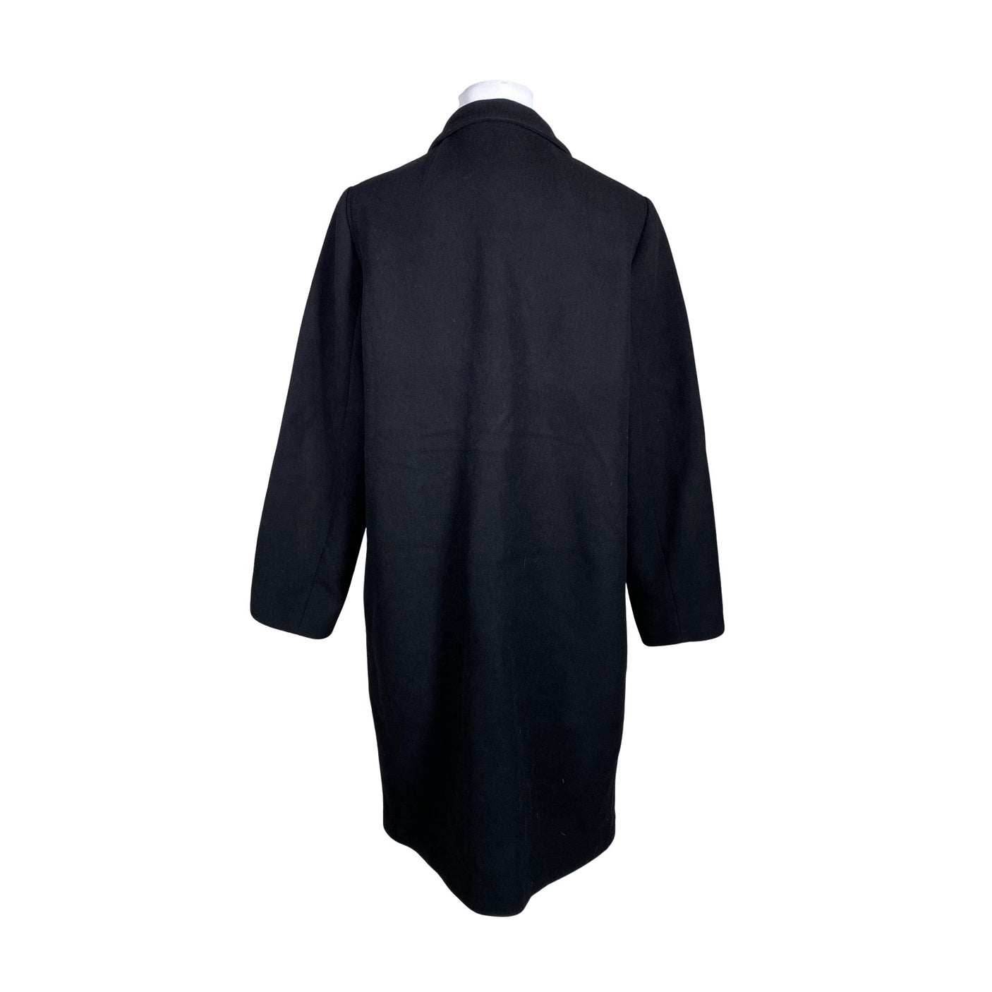 Unisex Babaton - Wool coat, size 40 - Black (2)