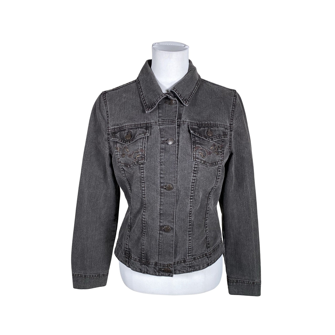 Unisex Very Nice - Denim jacket, size 38 - Gray (1)