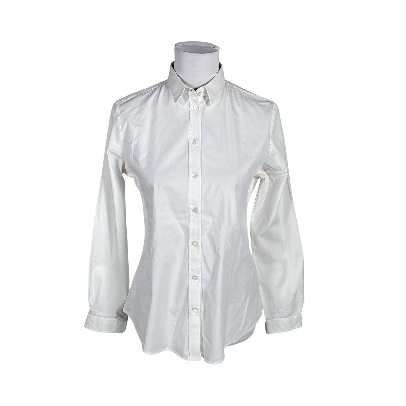 Unisex Burberry Brit - Collared shirt, size 38 - White (1)