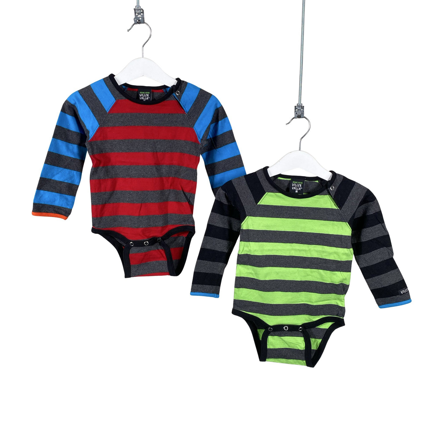 Unisex Villervalla - Body, size 80 - 86 - Gray (1)