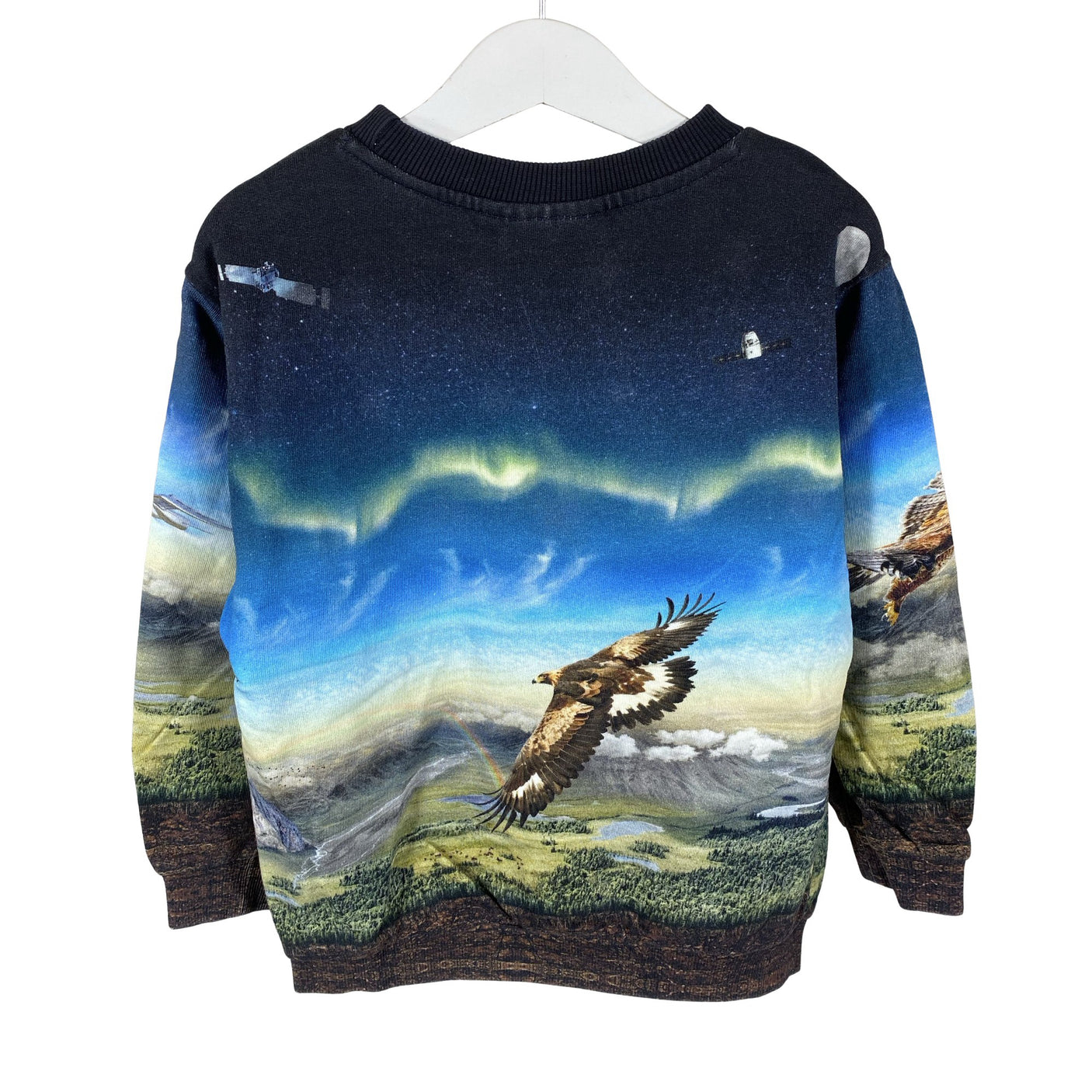 Unisex Molo Kids - Sweatshirt, size 110 - 116 - Blue (2)