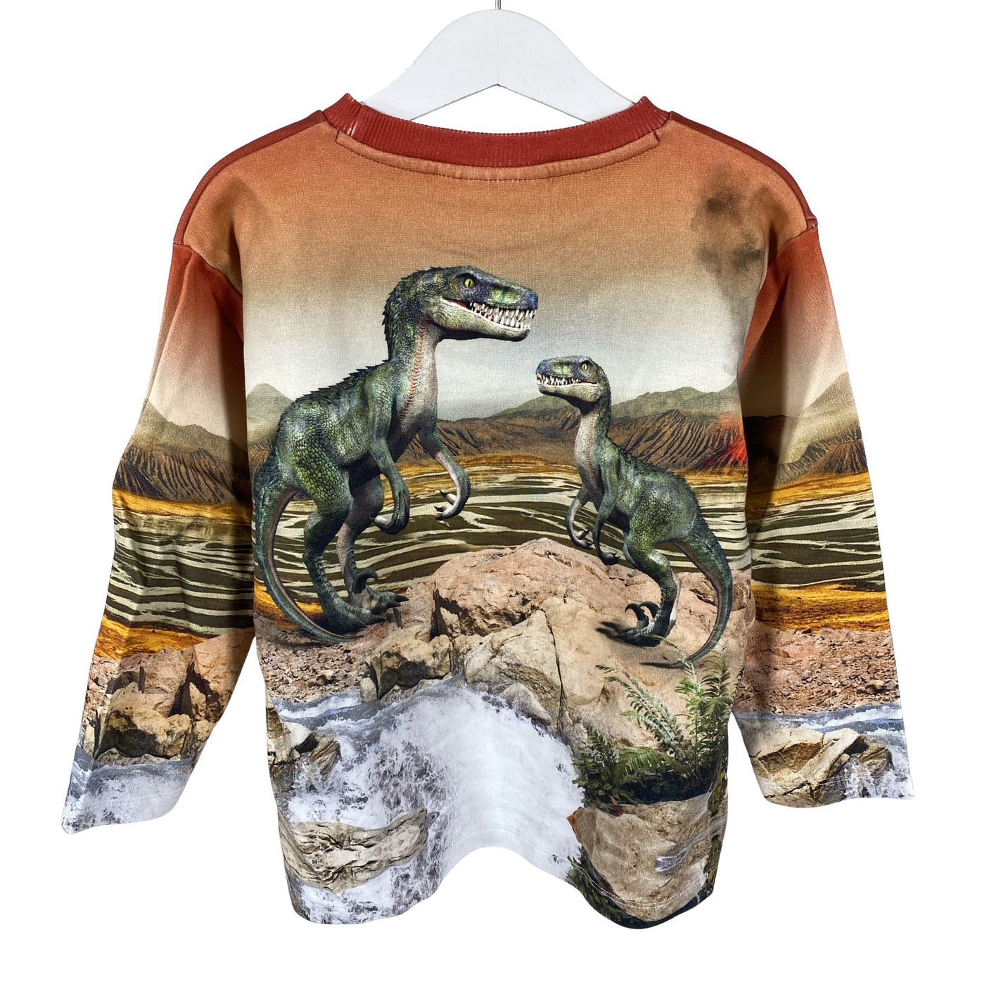 Unisex Molo Kids - Sweatshirt, size 104 - 110 - Orange (2)