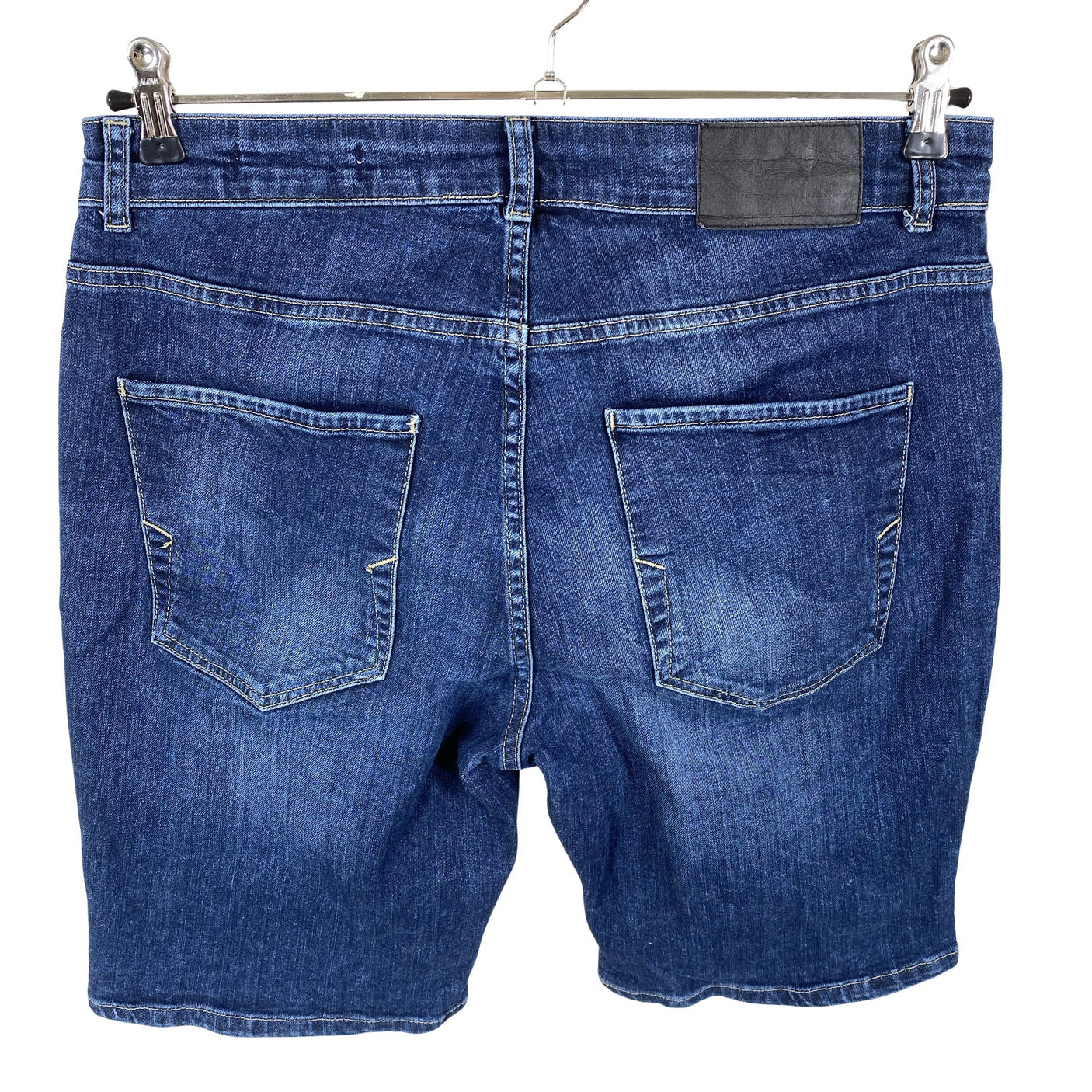 Unisex Selected - Denim shorts, size M - Blue (2)